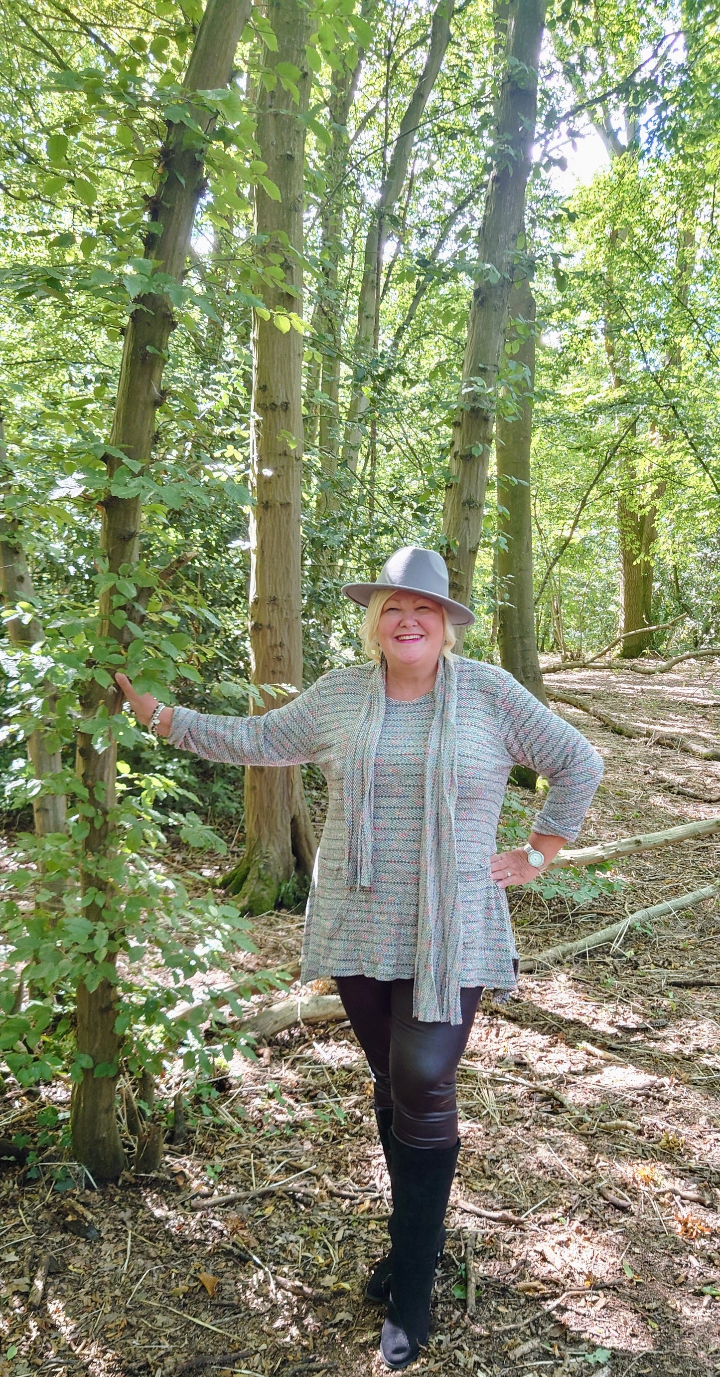 Hanky Hem Multi Colour Tunic