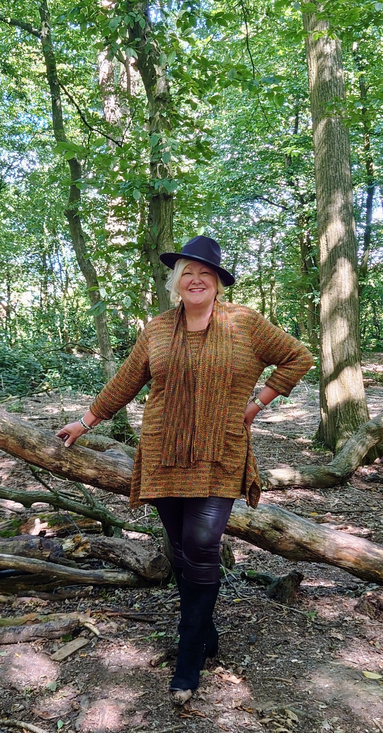 Hanky Hem Multi Colour Tunic