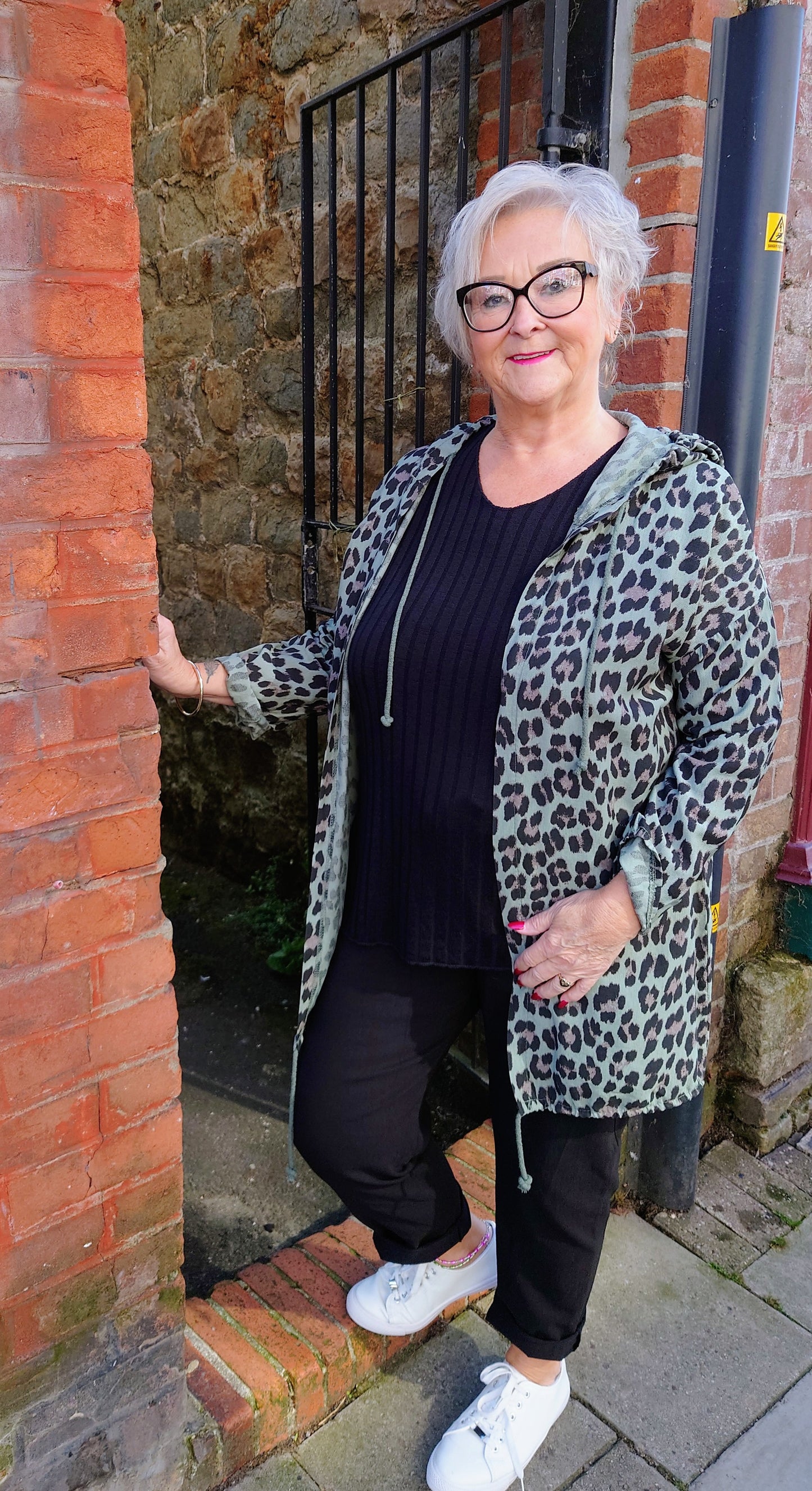 SALE - Animal Print Jacket