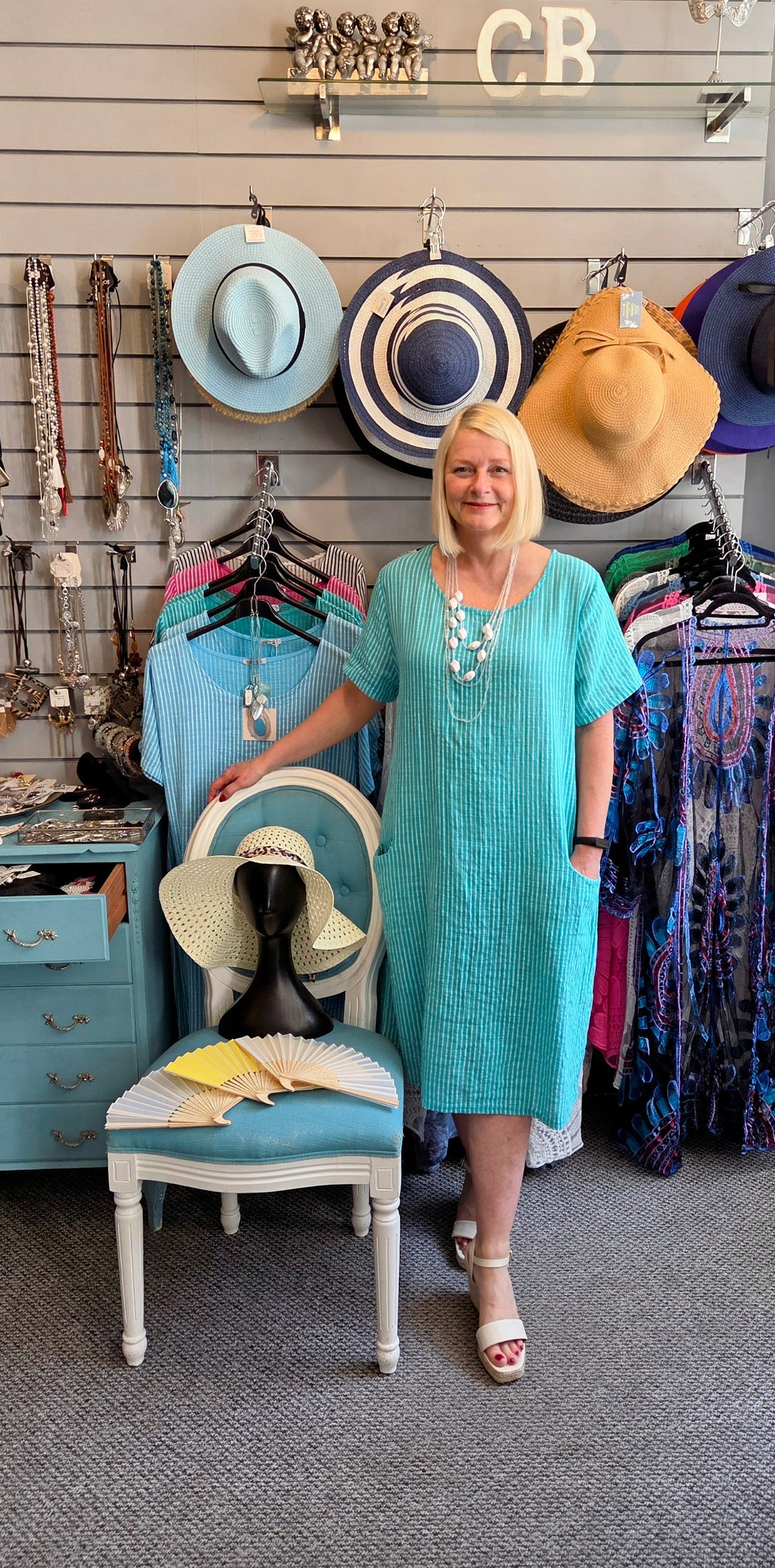 SALE- Stripe Pocket Dress