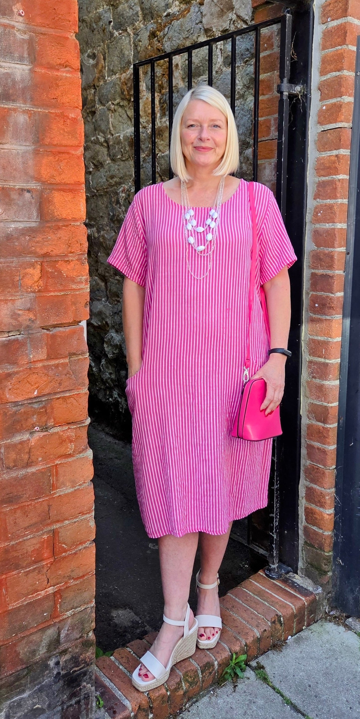 SALE- Stripe Pocket Dress