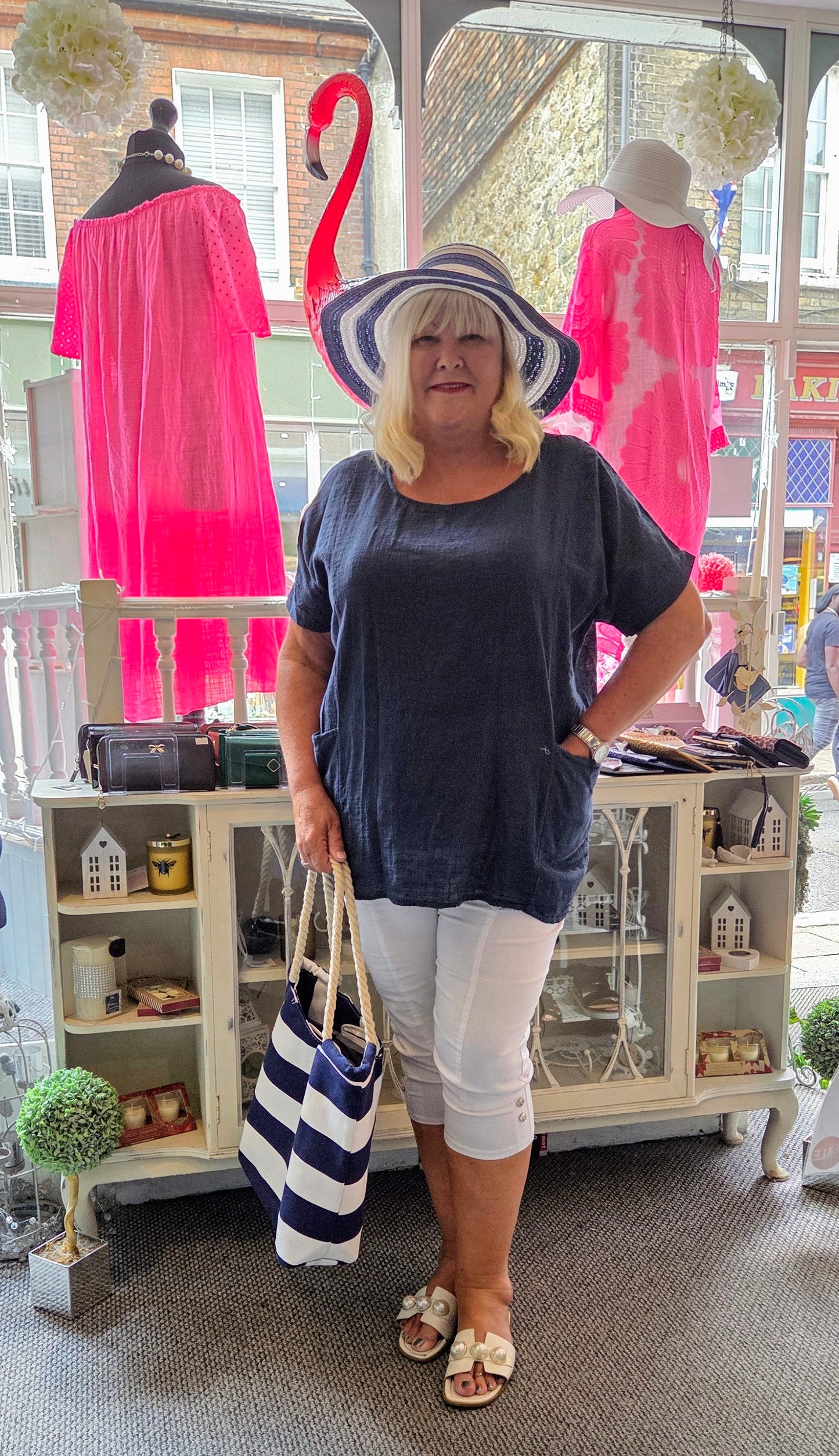 SALE - Cotton Pocket Tunic