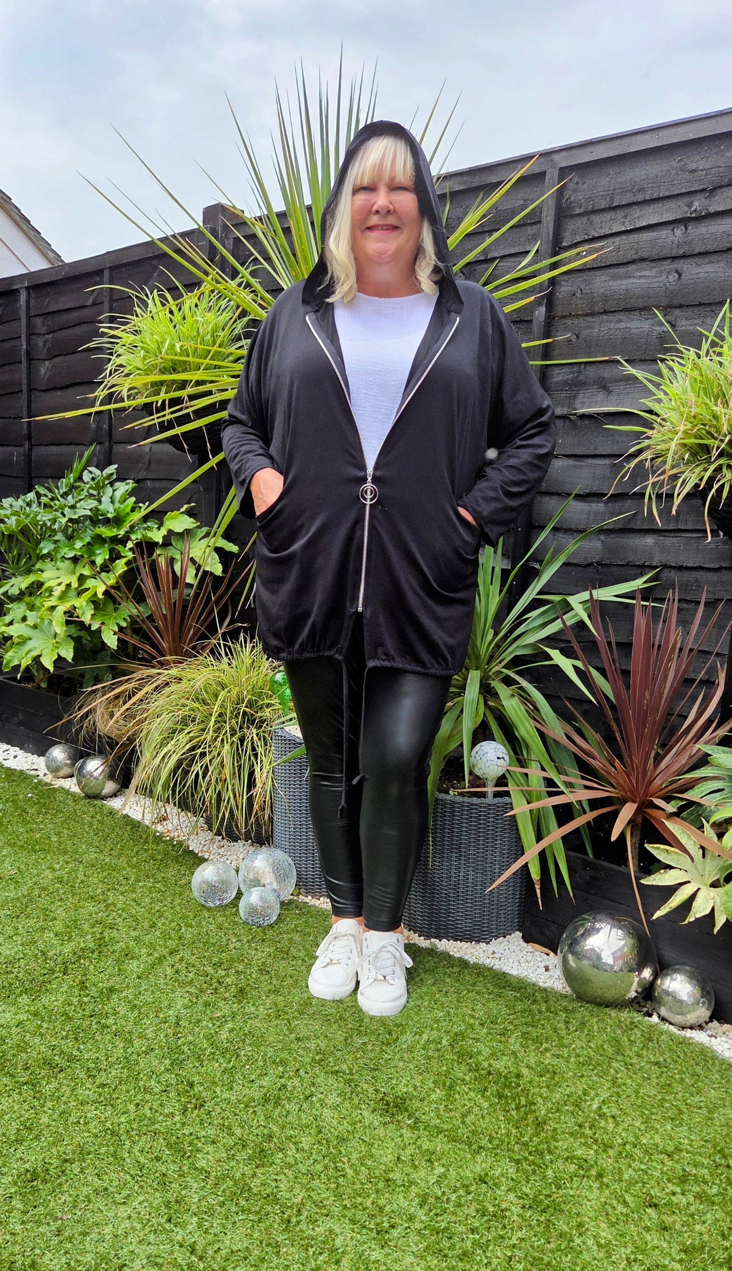Cotton Hooded Jacket