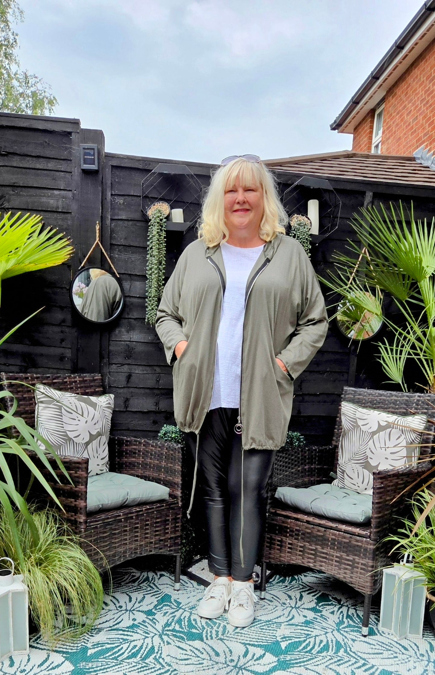 Cotton Hooded Jacket