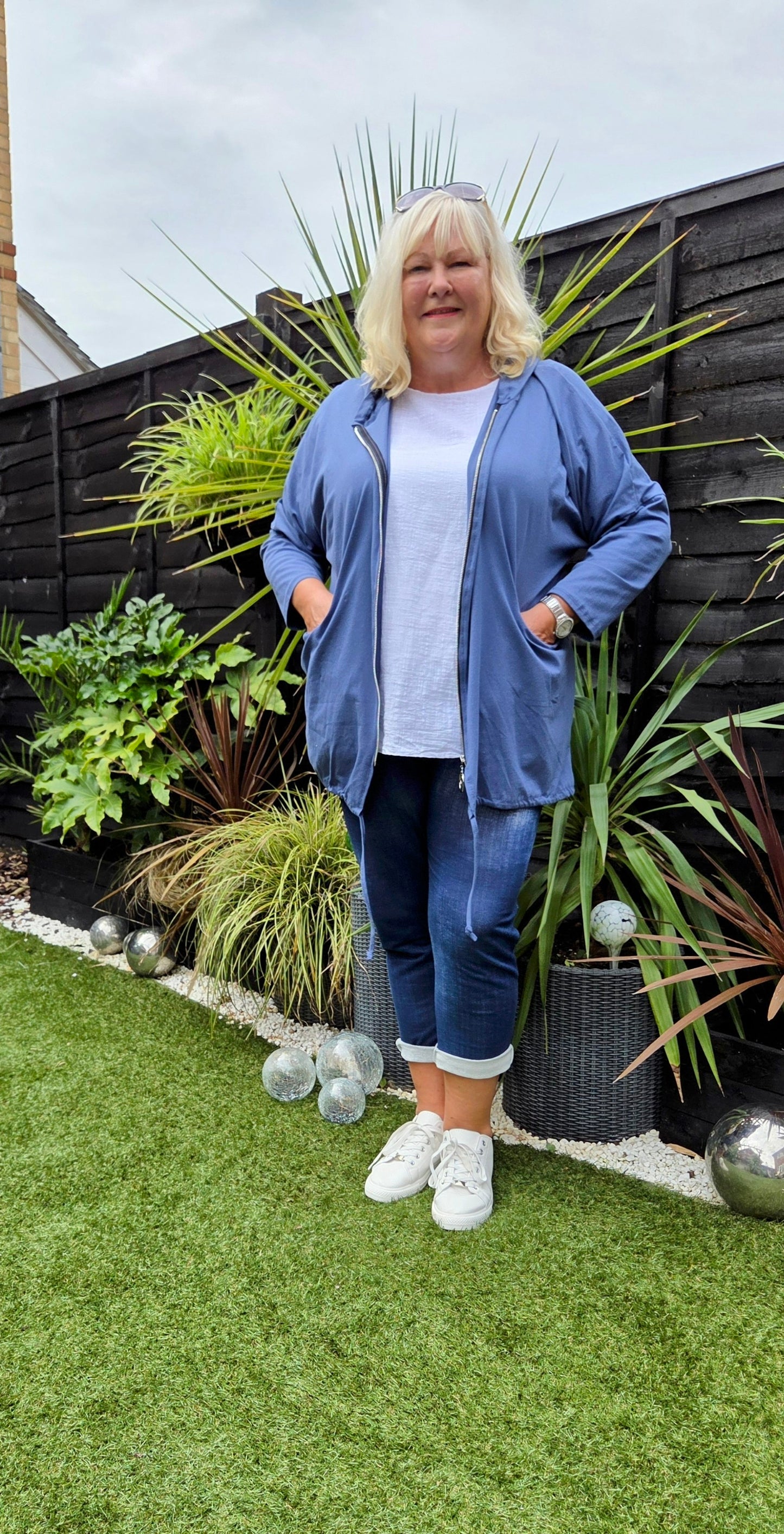 Cotton Hooded Jacket