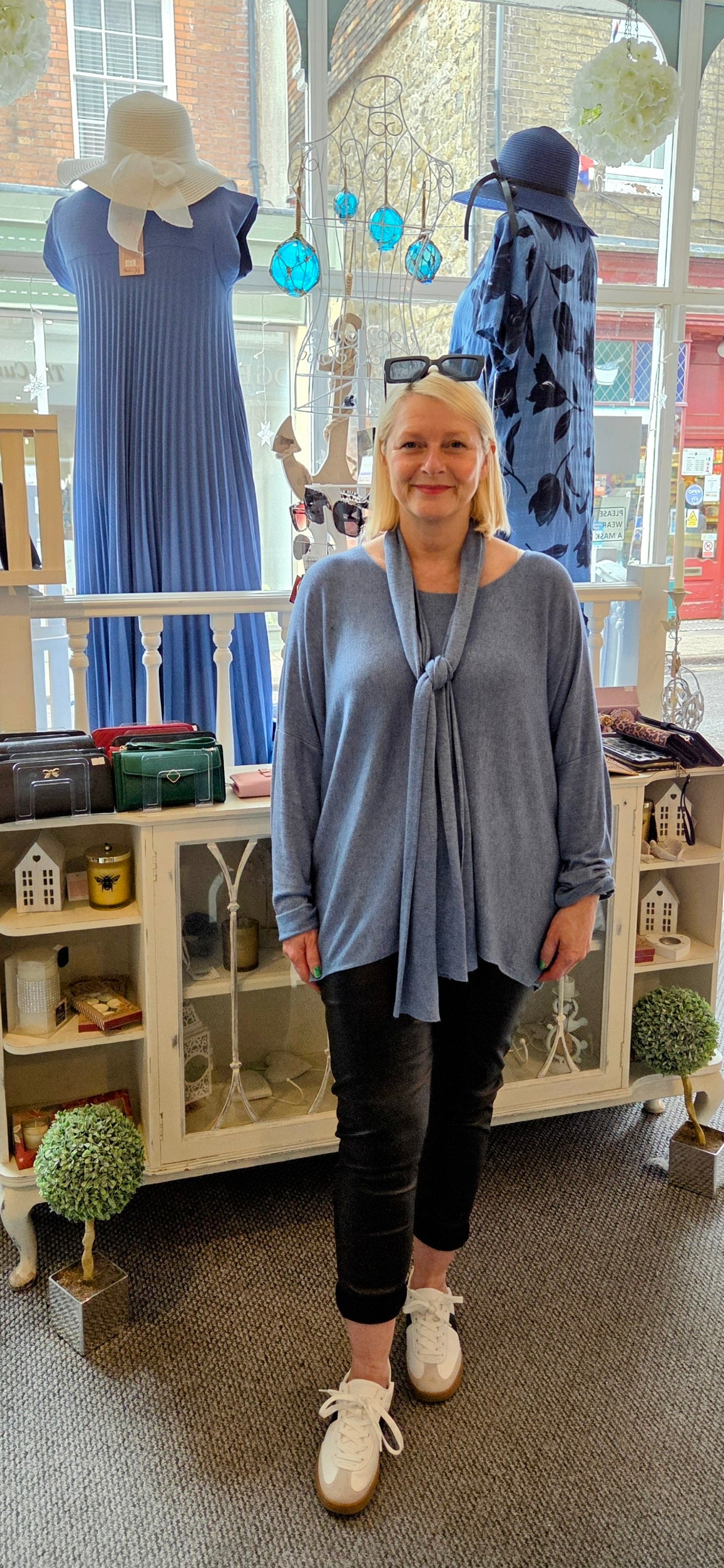 Tunic with Scarf