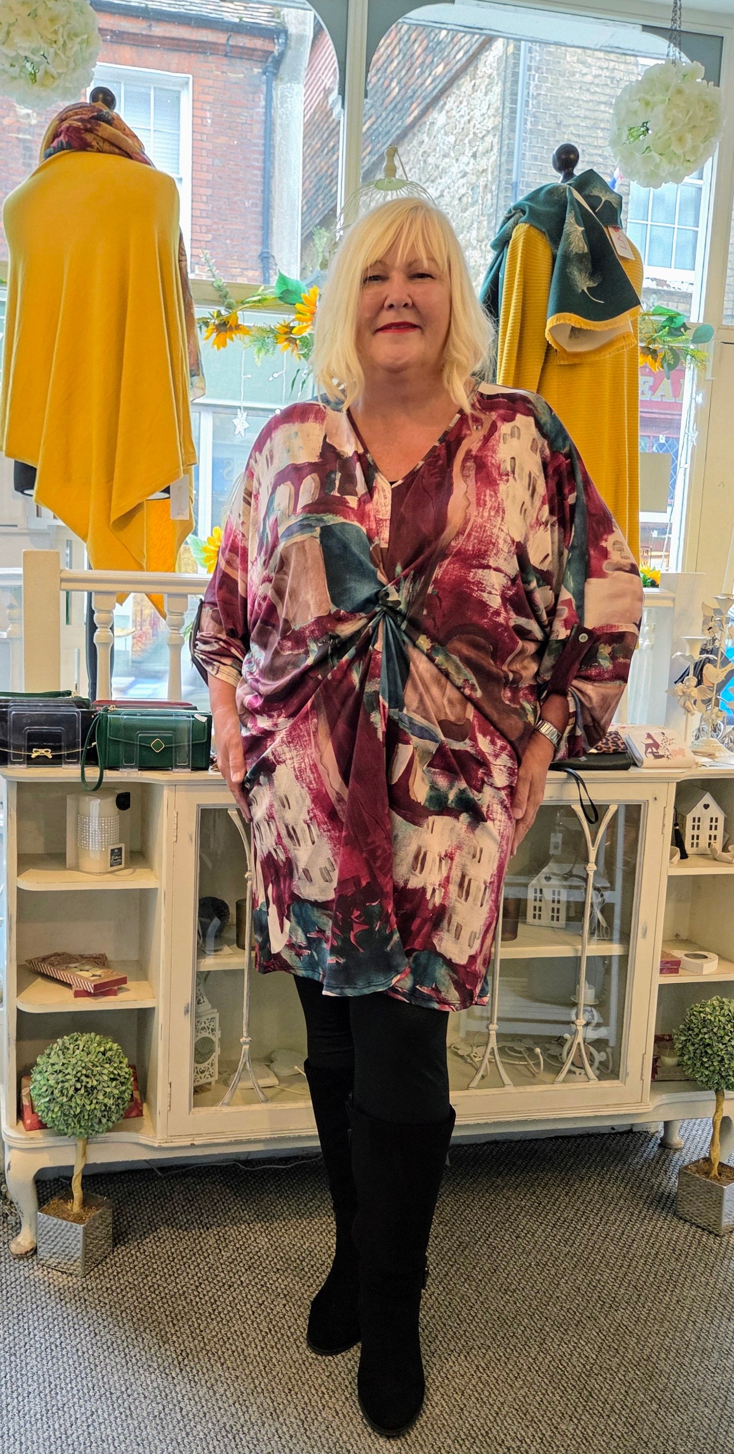 Abstract Dress Tunic