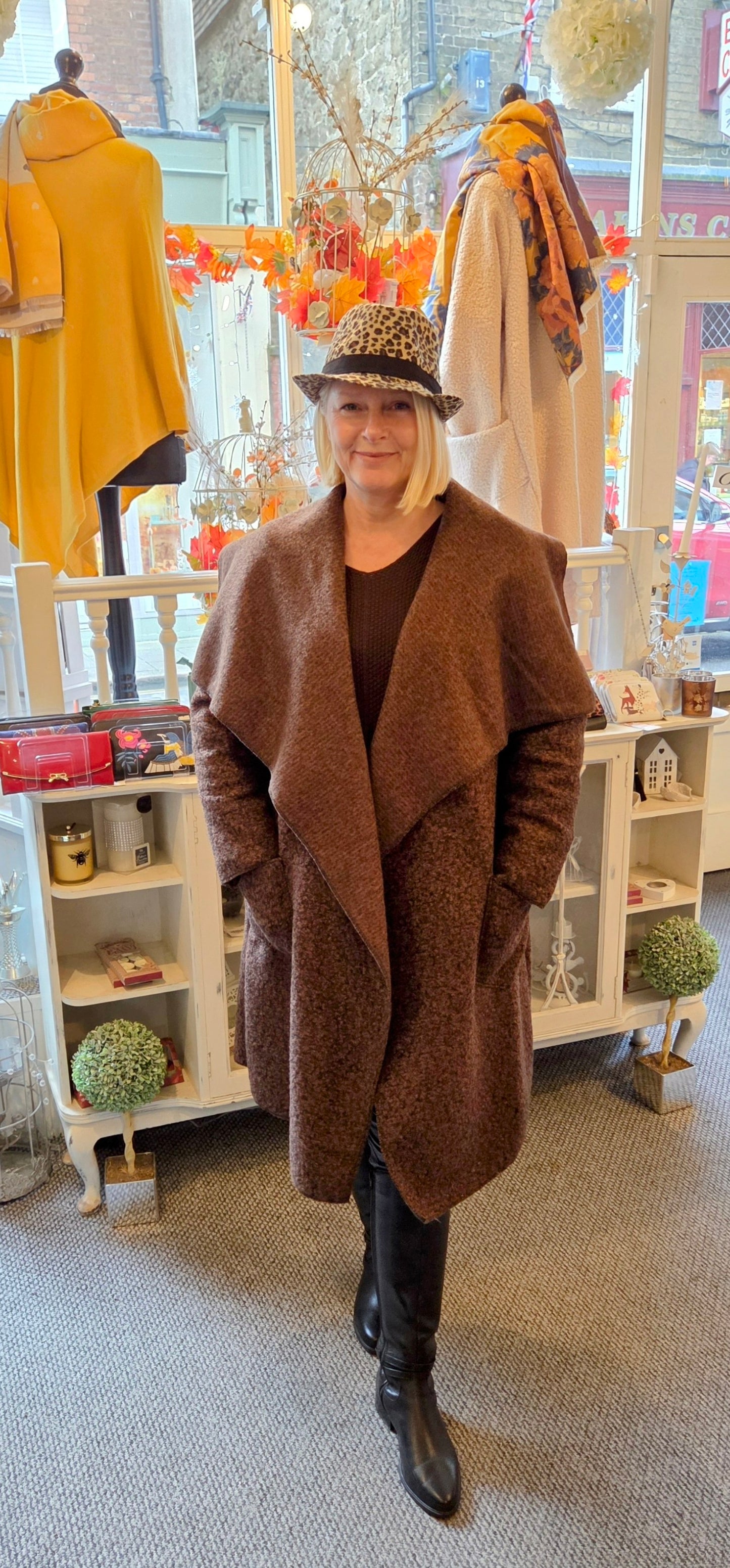 Lagenlook Boucle Coat