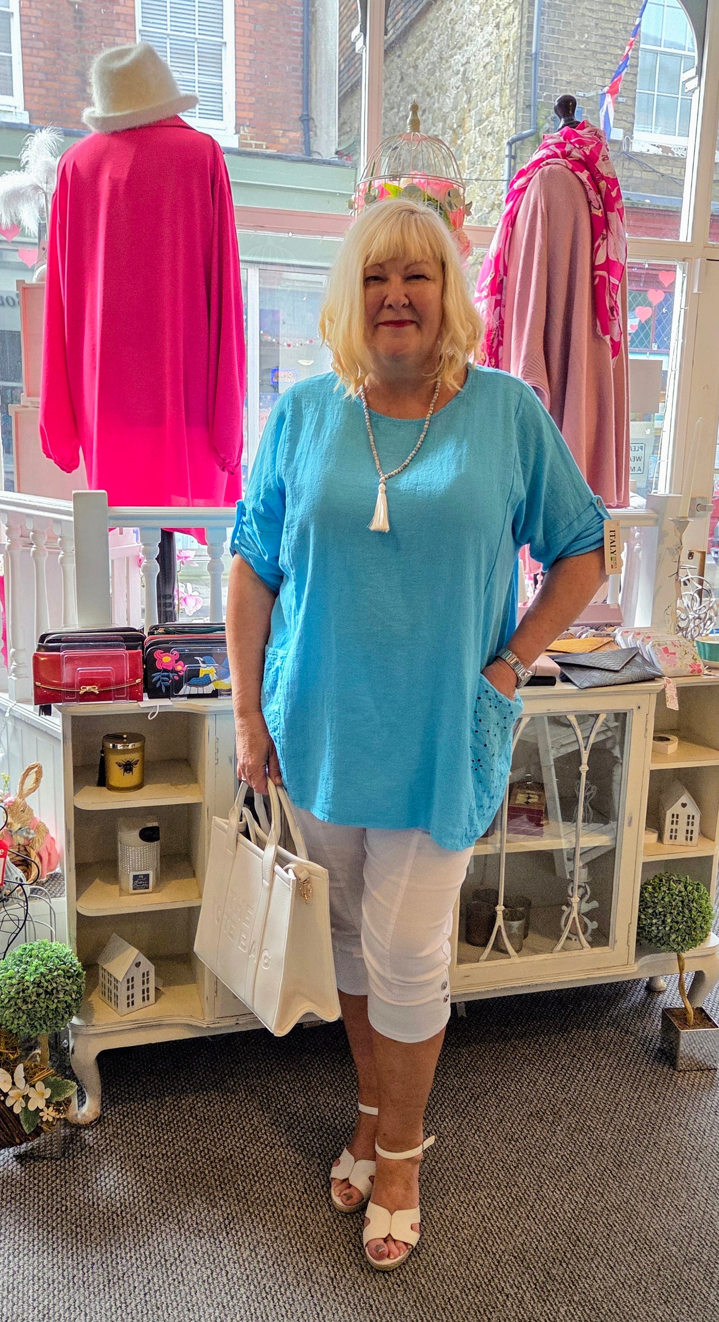 Cotton Broderie Anglais Tunic