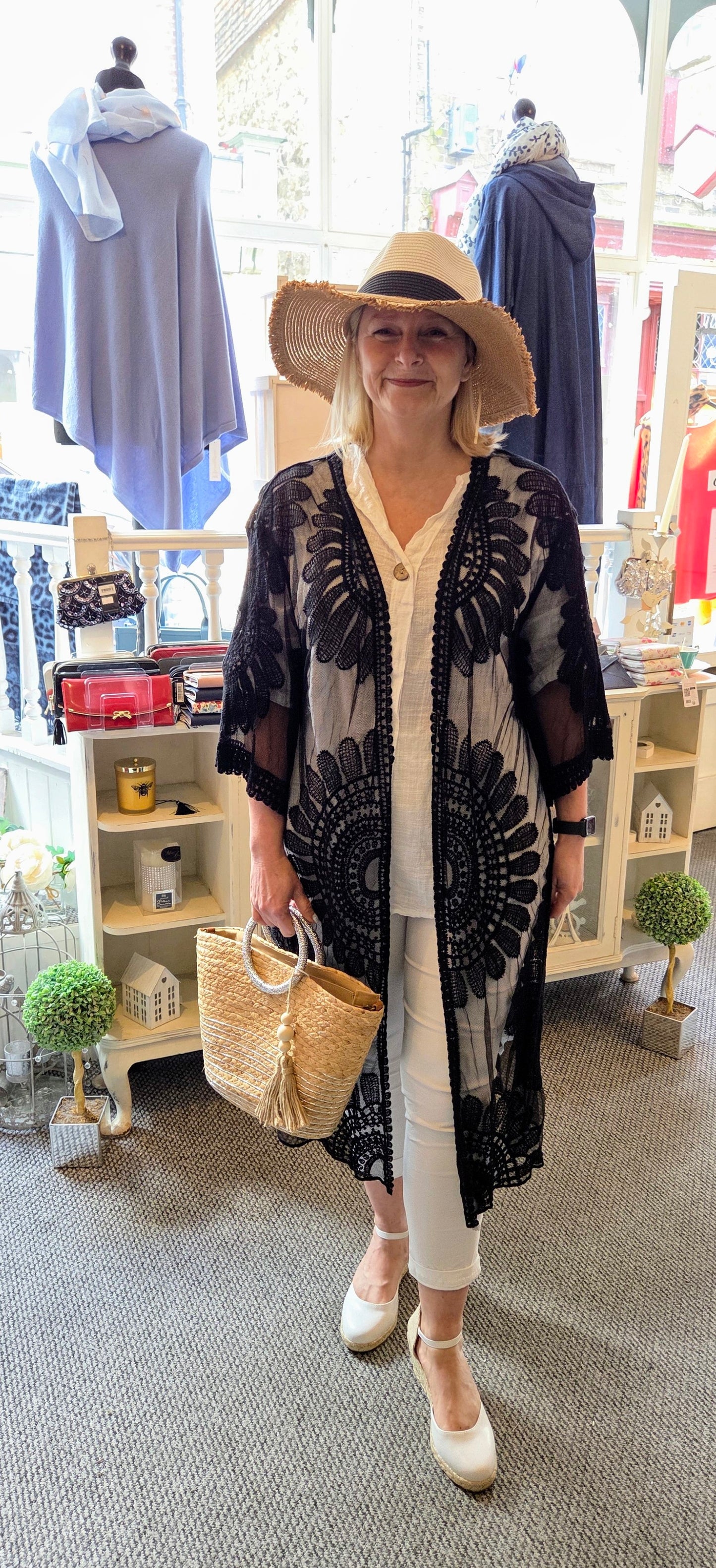 Lace Kimono