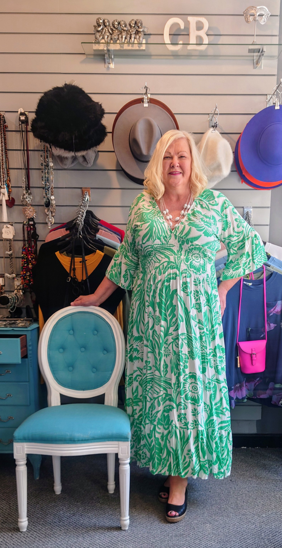 SALE- Print Maxi Dress