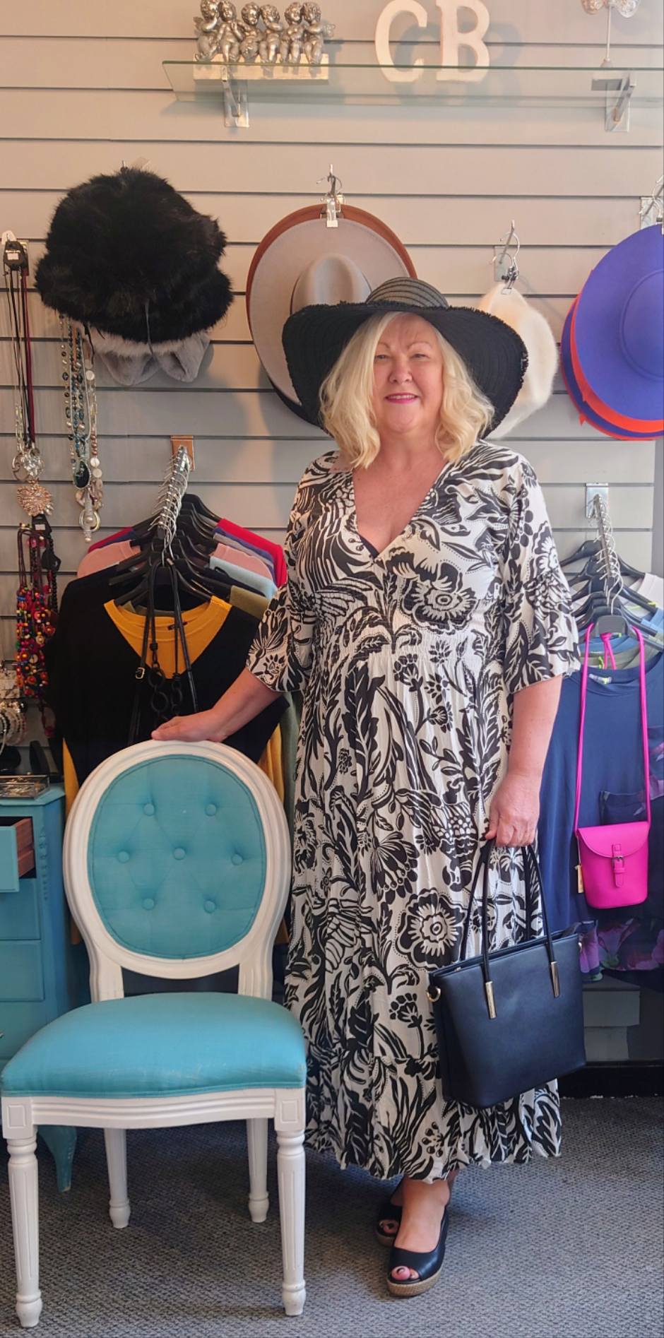 SALE- Print Maxi Dress