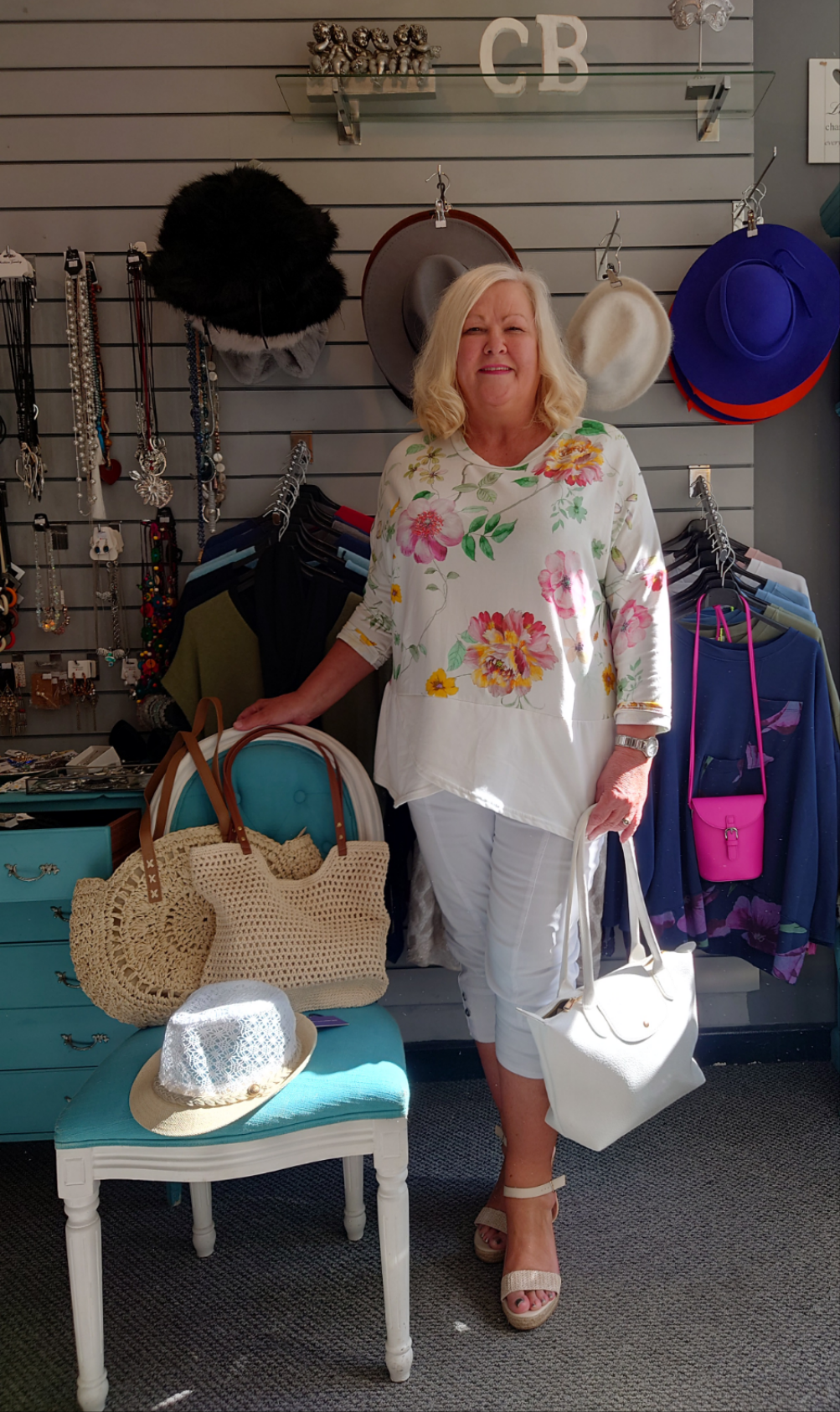 Floral Cotton Tunic