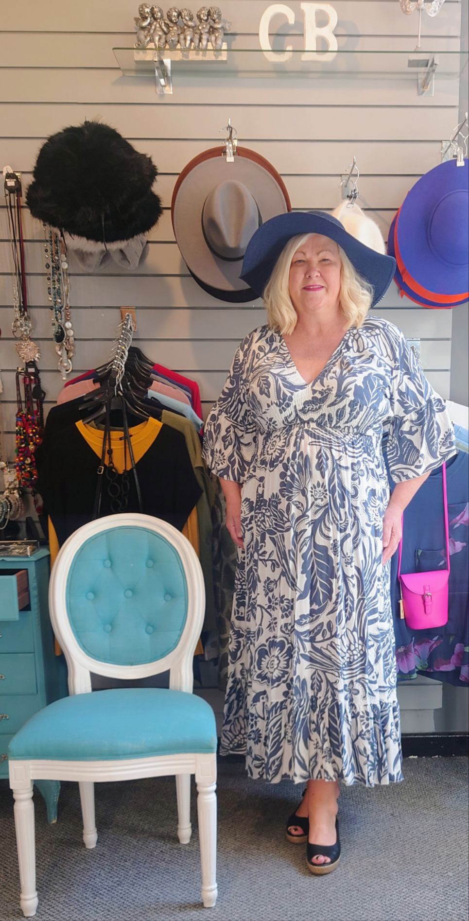 SALE- Print Maxi Dress