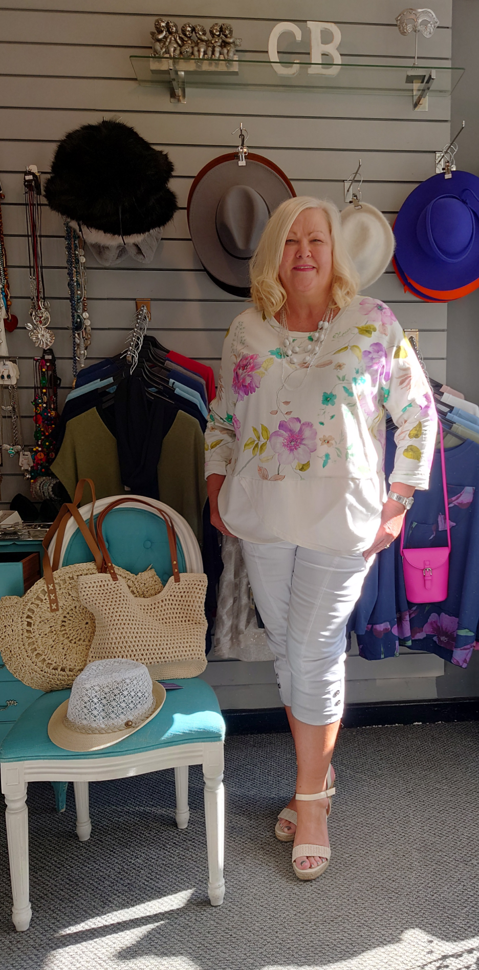 Floral Cotton Tunic