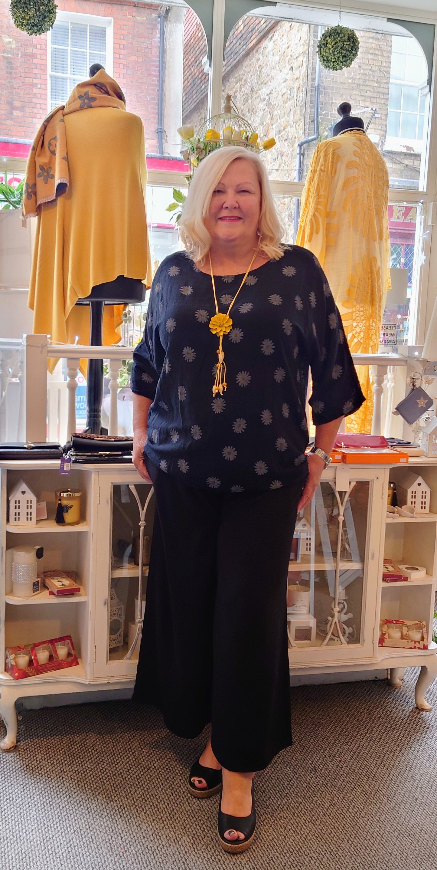 SALE - Cotton Daisy Tunic