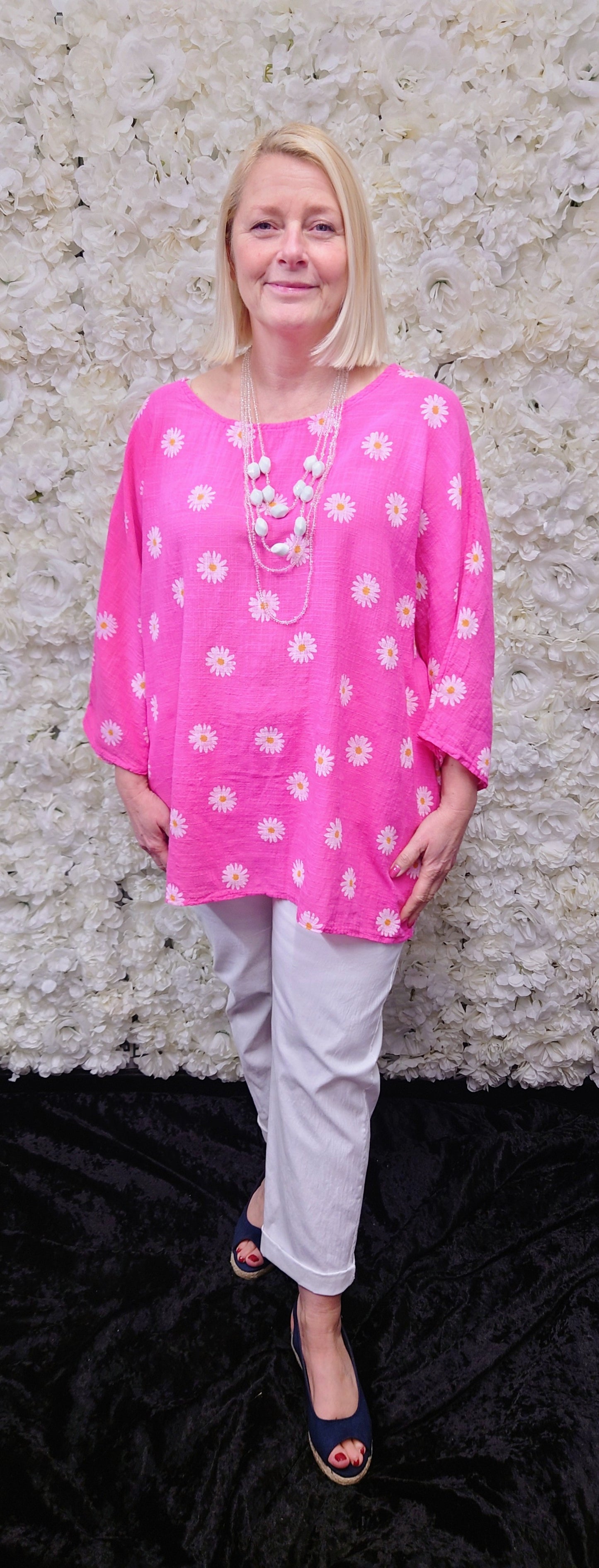 SALE - Cotton Daisy Tunic