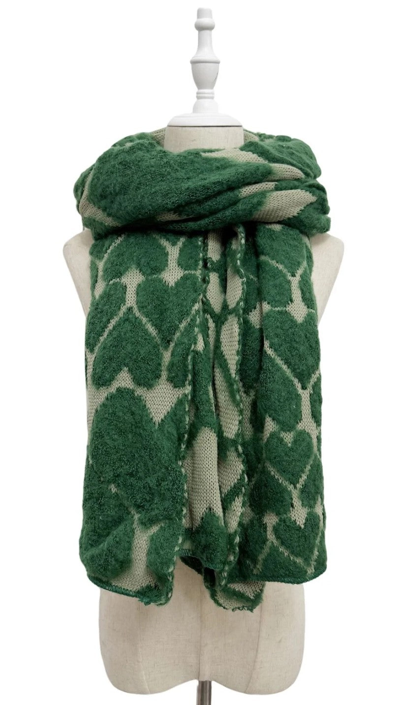 Love Heart Scarf