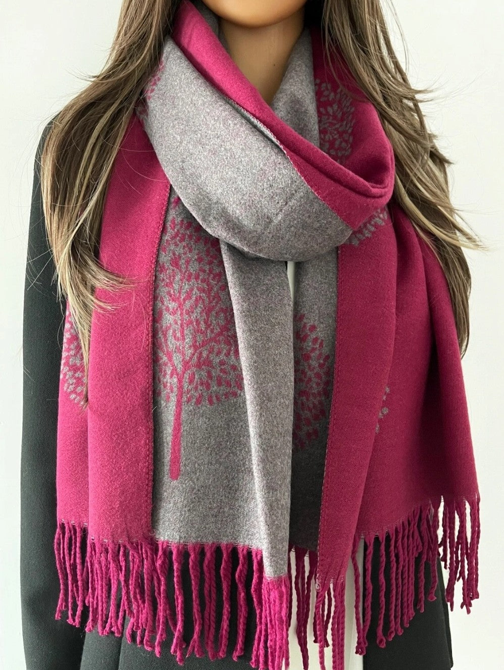 Tree of Life Pashmina Scarf