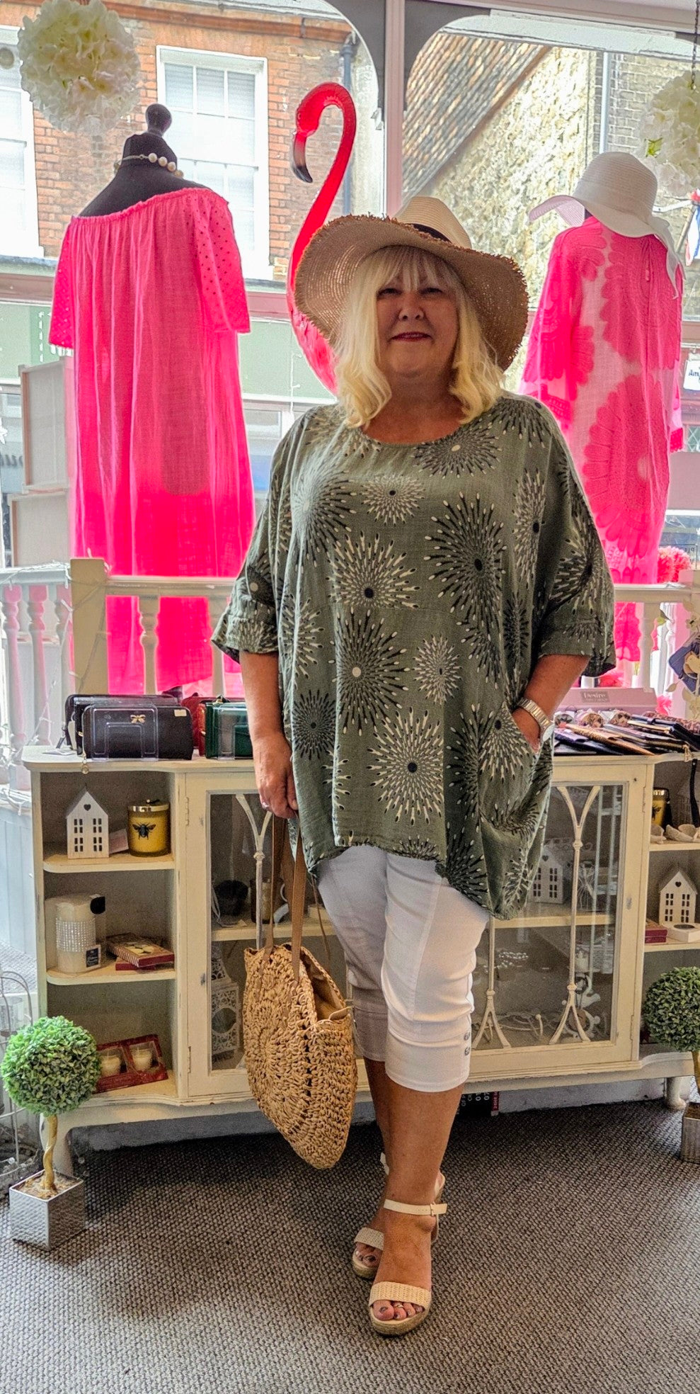 Sunburst Tunic Oversized