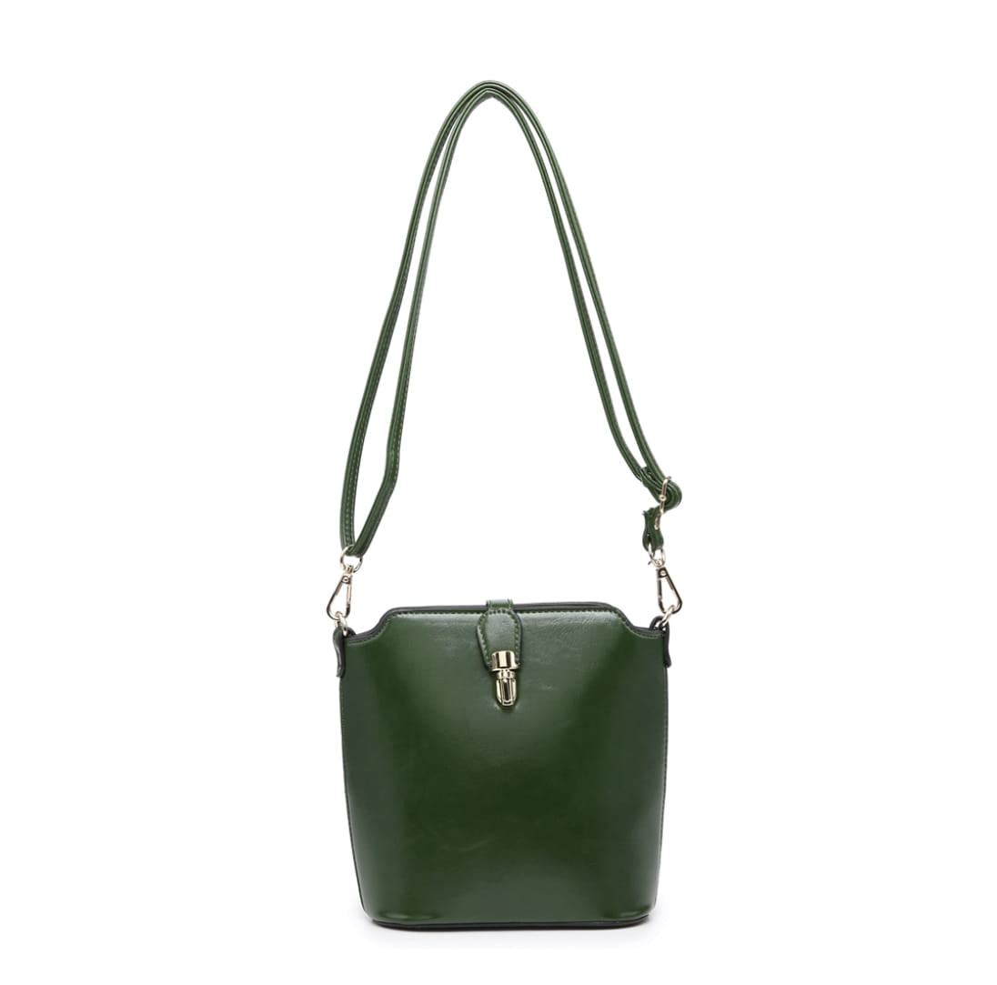 Cross Body Bucket Handbag - Various Colours