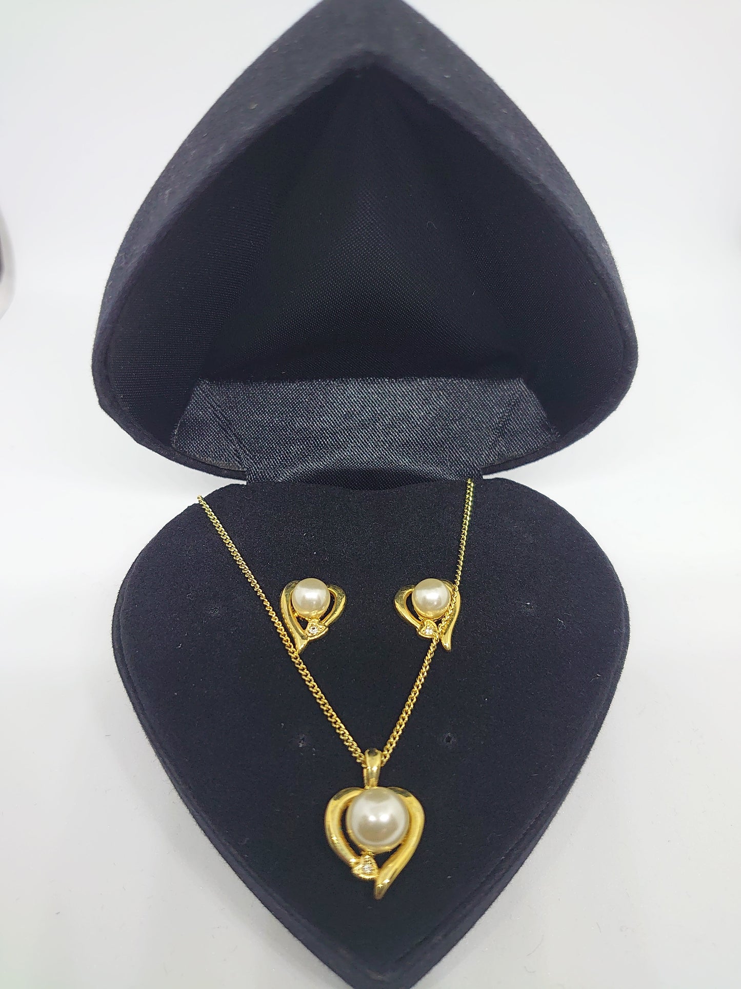 Pearl Necklace & Earring Sets - Two Designs