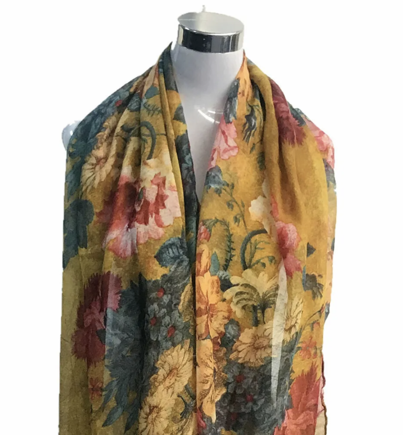 Floral Scarf