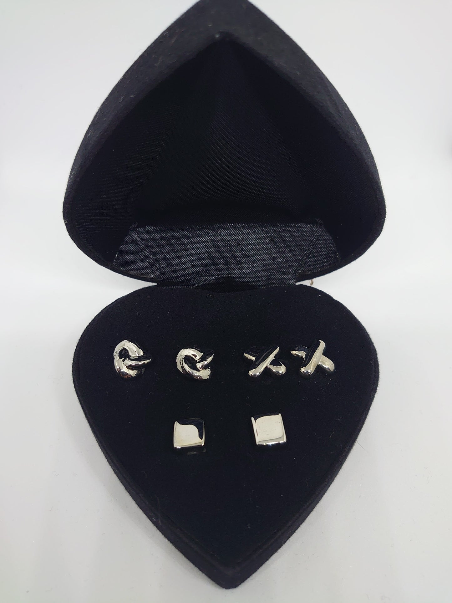 Silver Earring Set