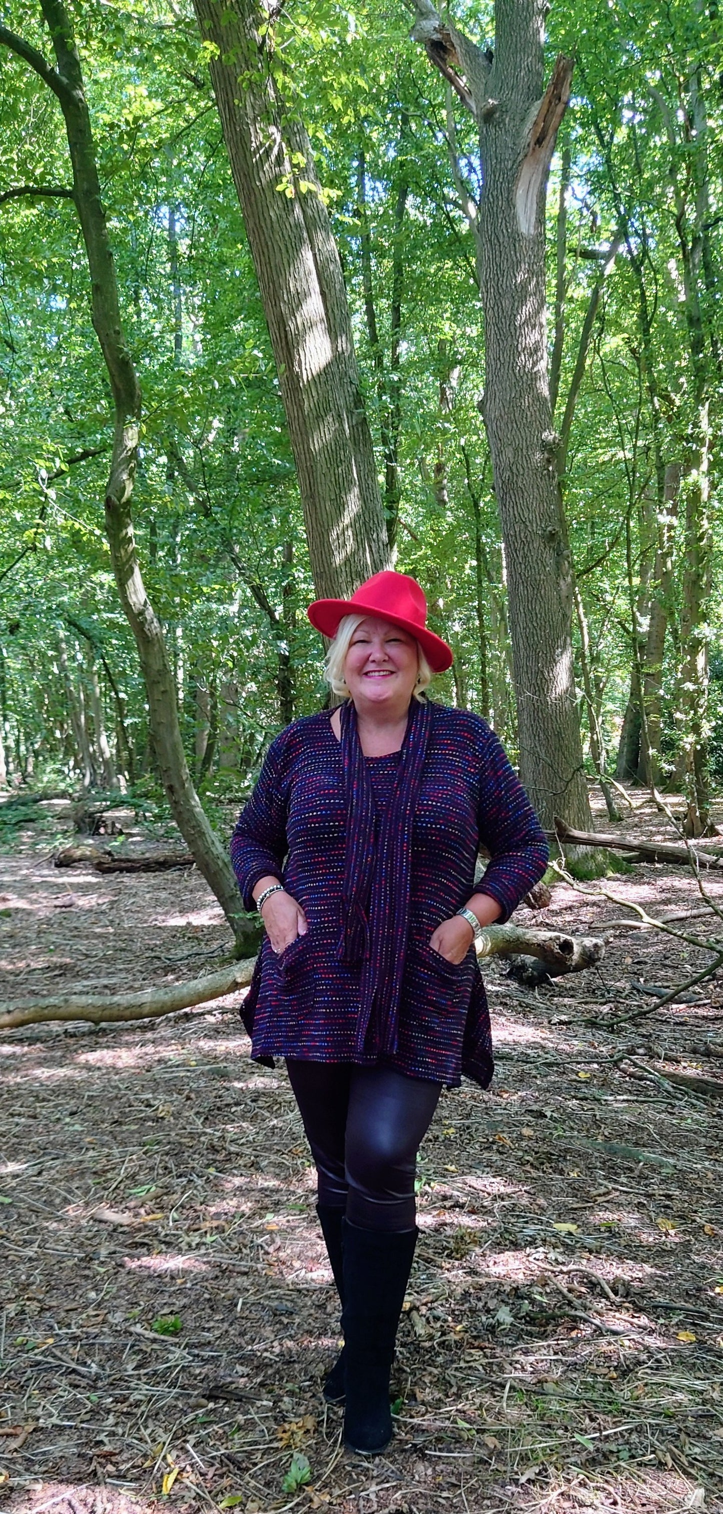 Hanky Hem Multi Colour Tunic
