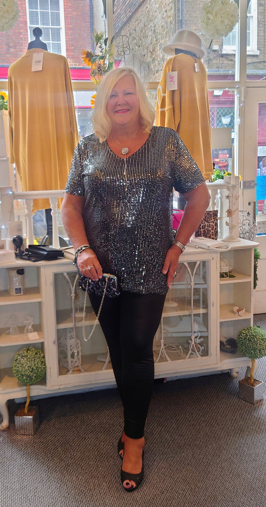 Sequin Tunic