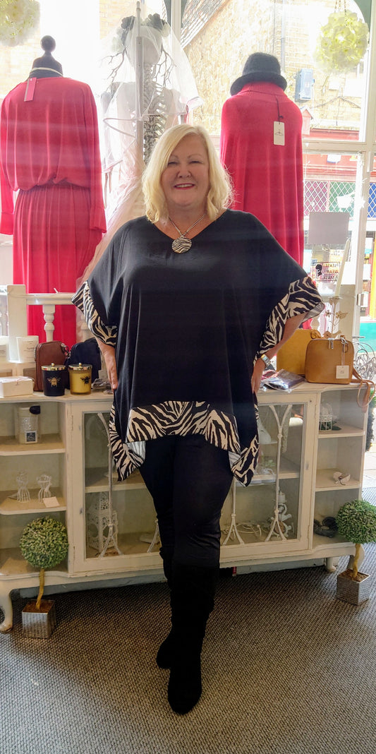 Zebra Print Tunic