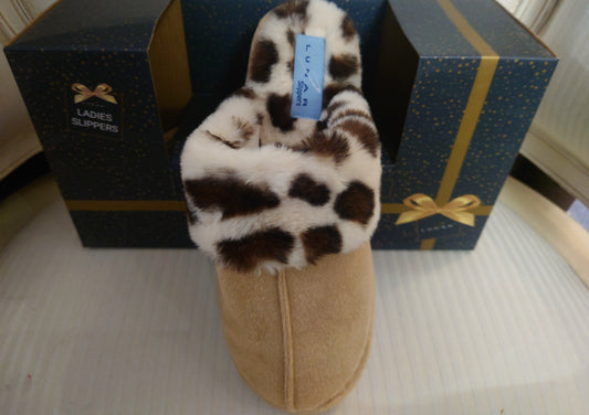 Animal Print Slippers