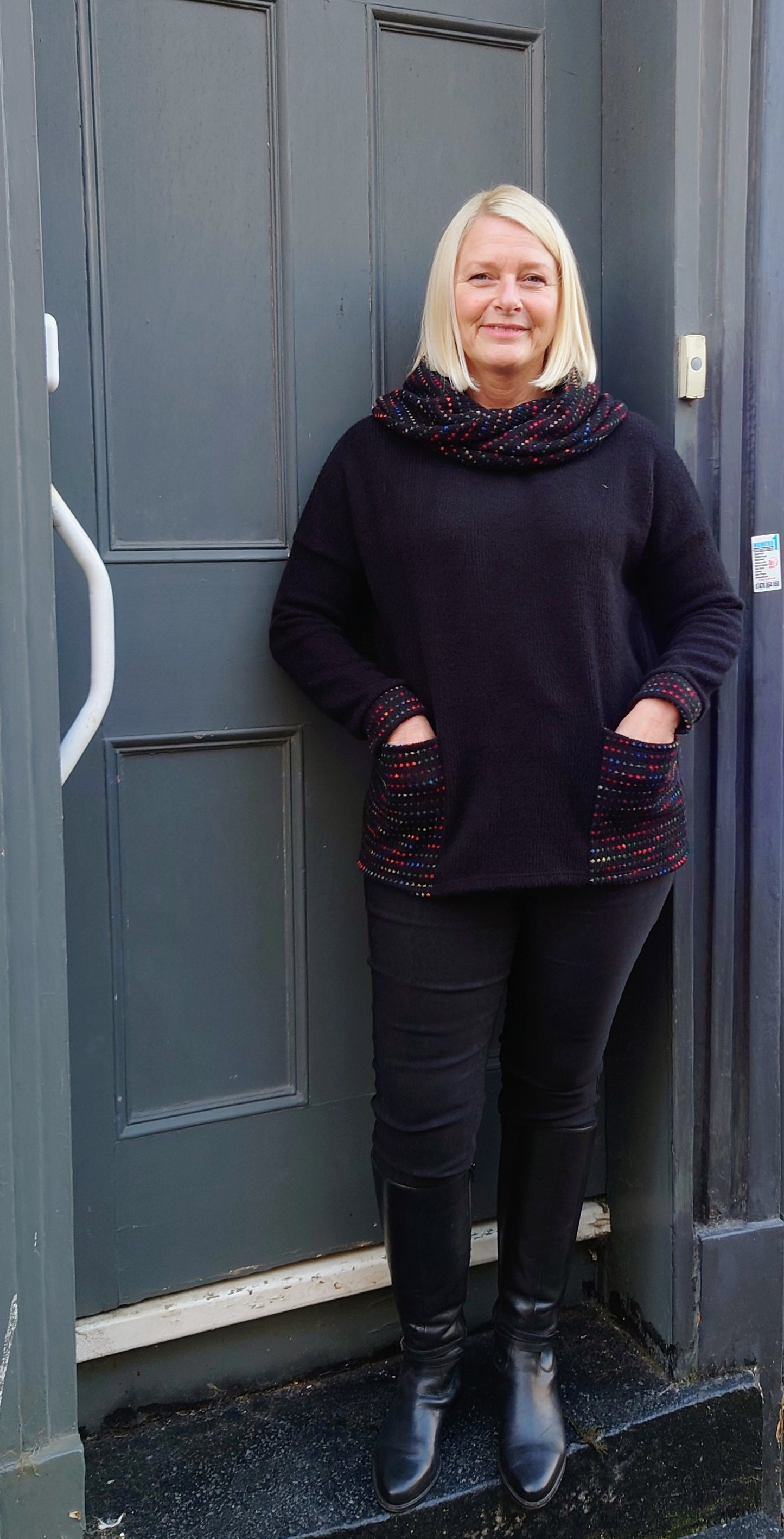 SALE - Cowl Neck Jumper