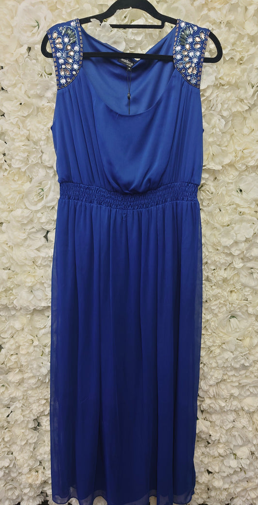 SALE - Blue Maxi Dress Size 18