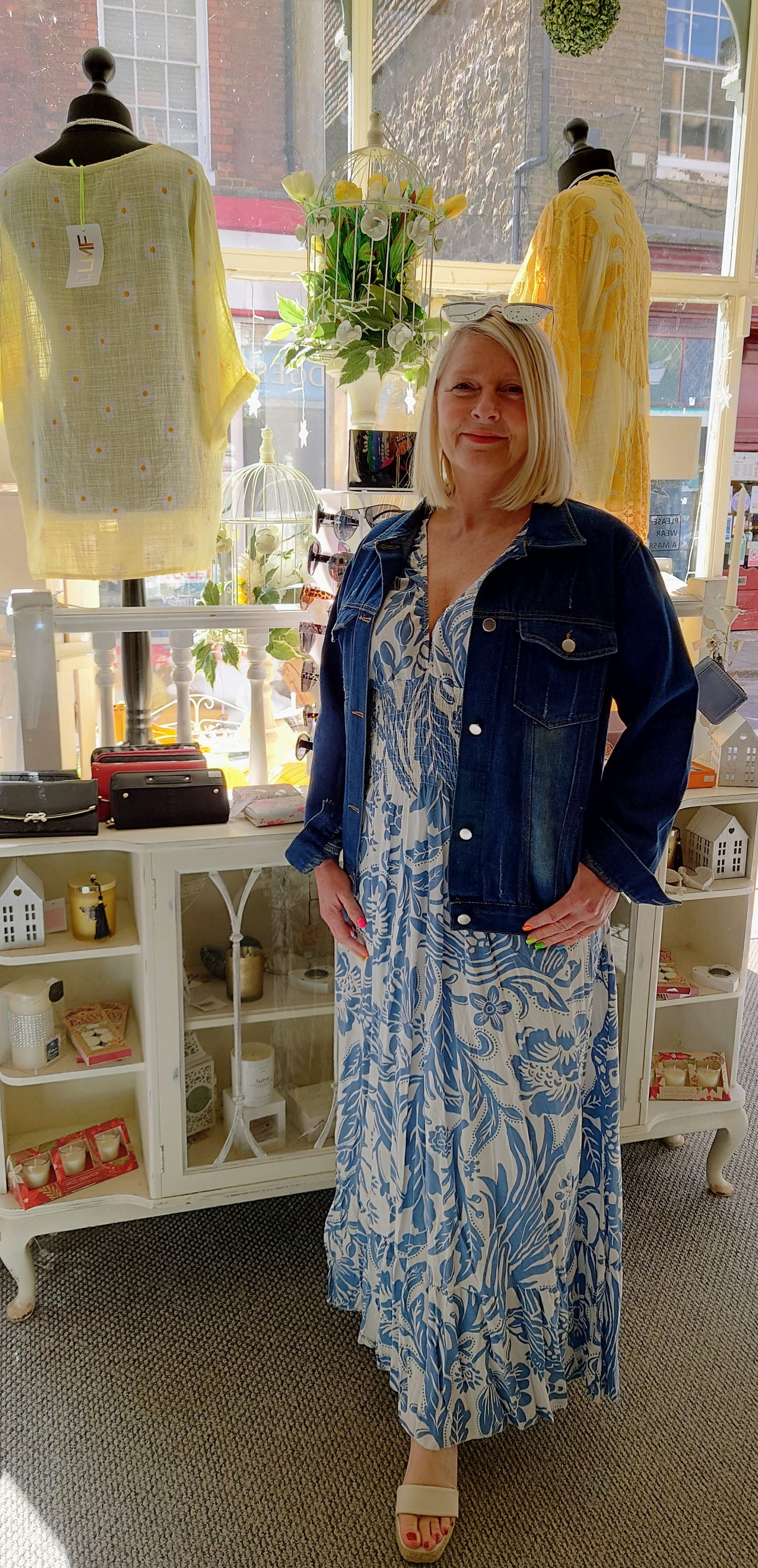 SALE- Print Maxi Dress