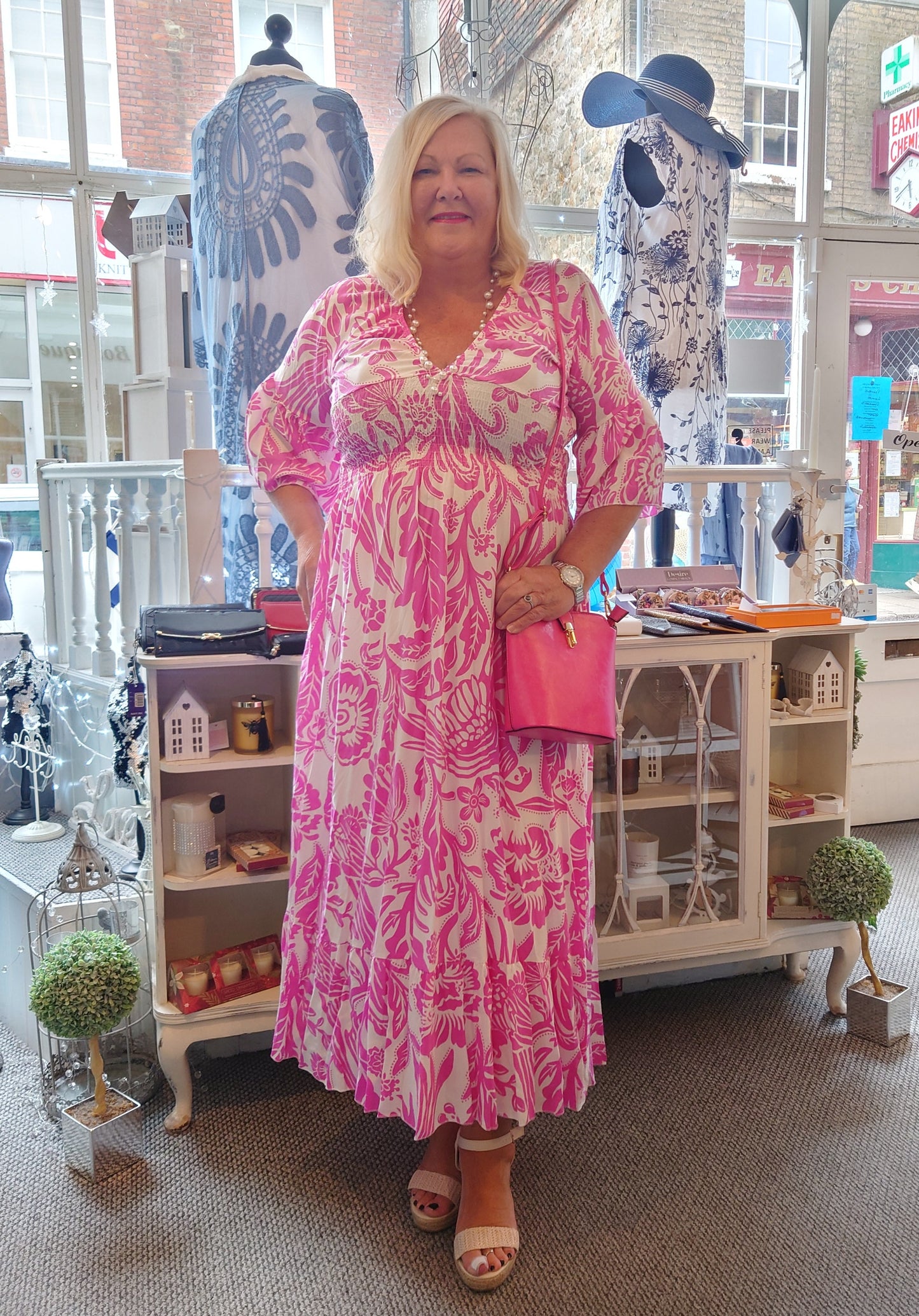 SALE- Print Maxi Dress