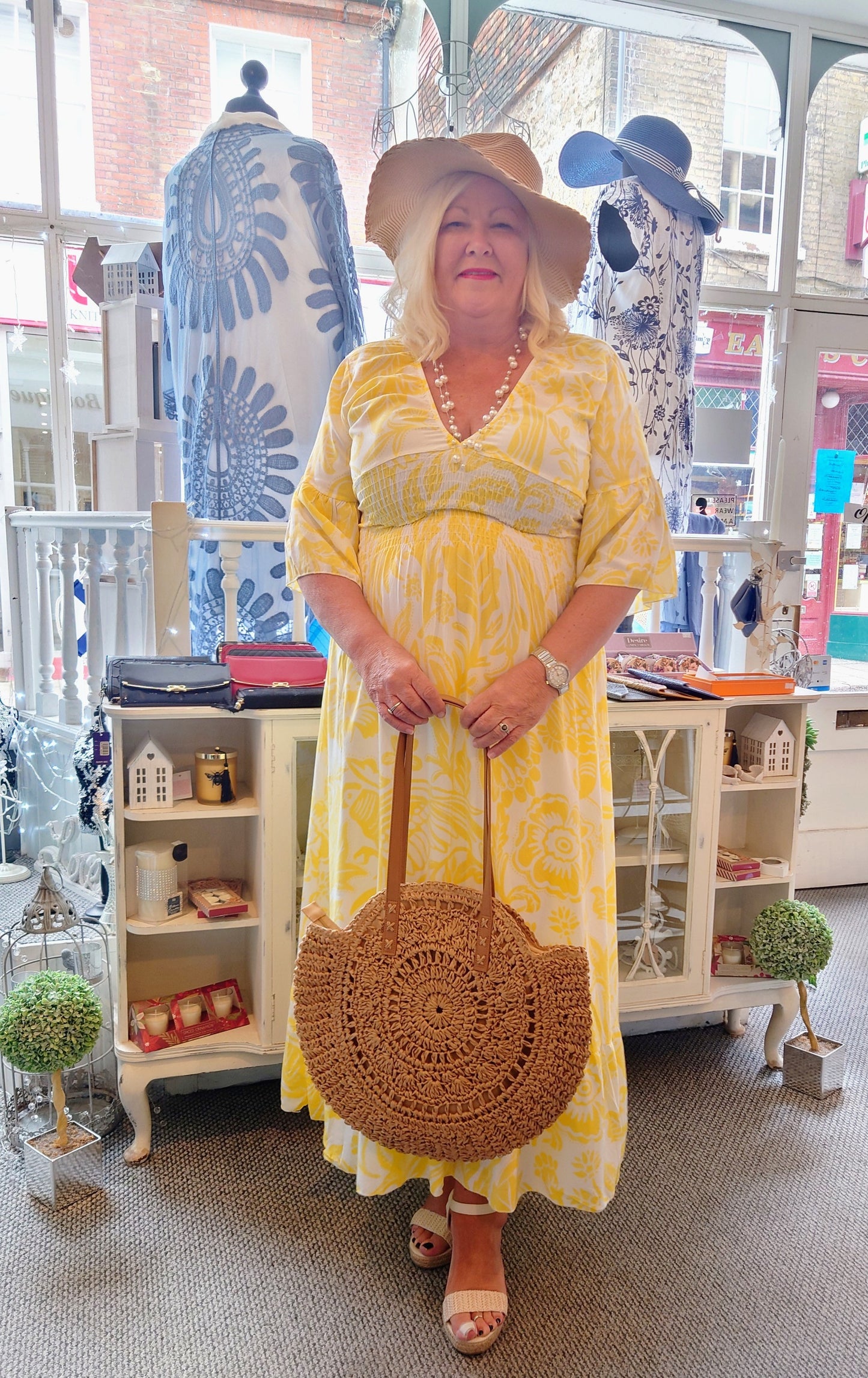 SALE- Print Maxi Dress