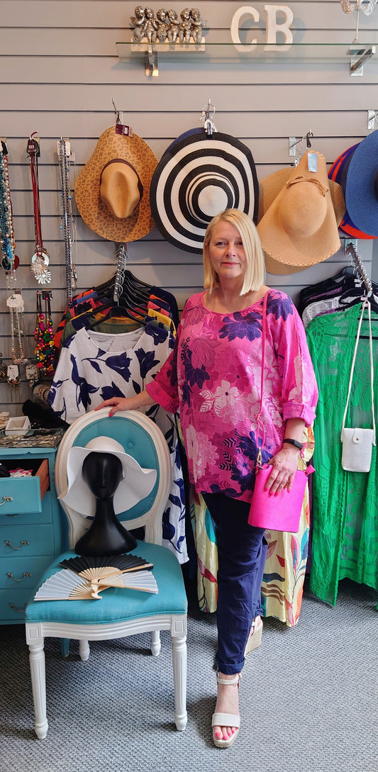 Floral Cotton Tunic