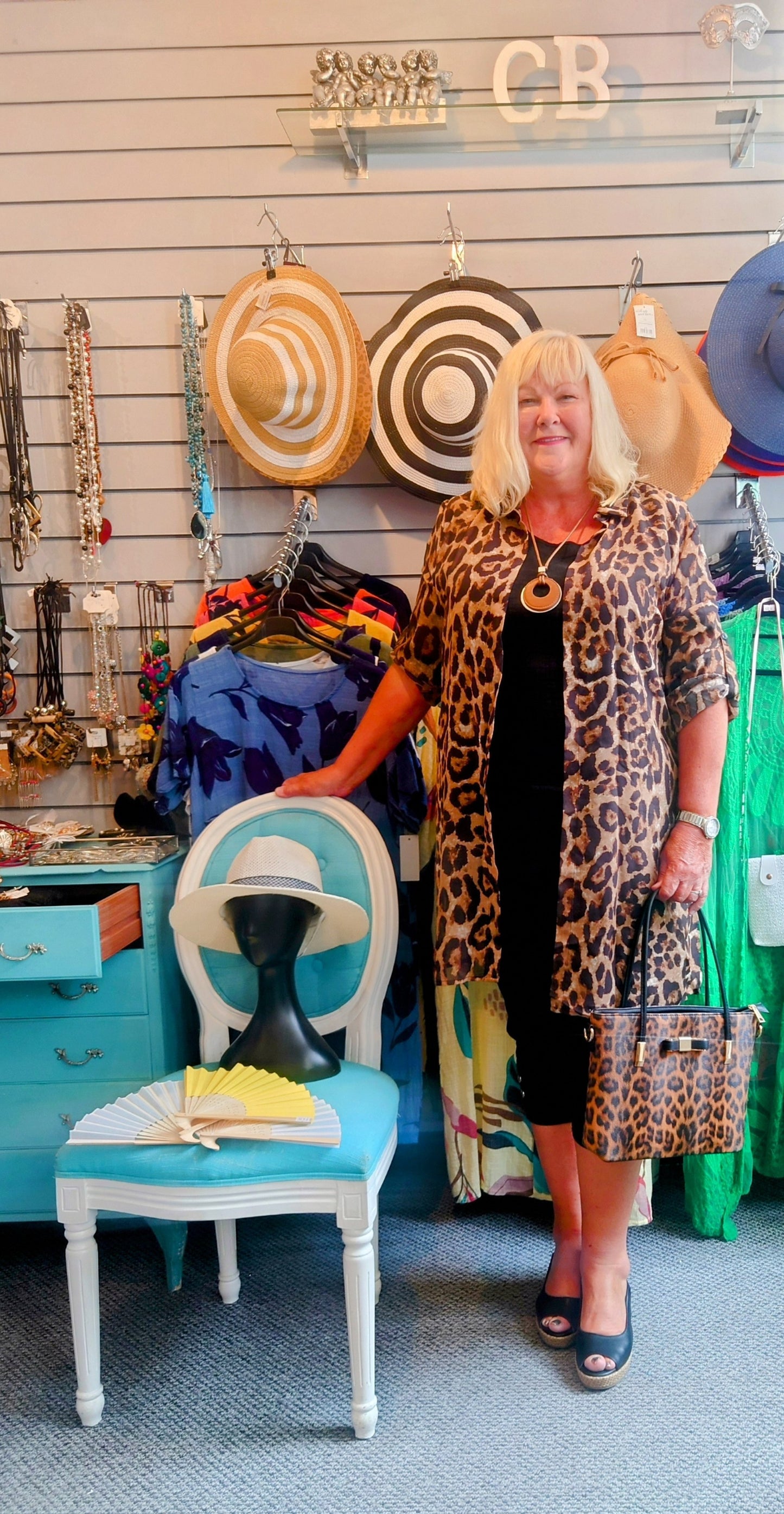 SALE - Animal Print Kimono Jacket