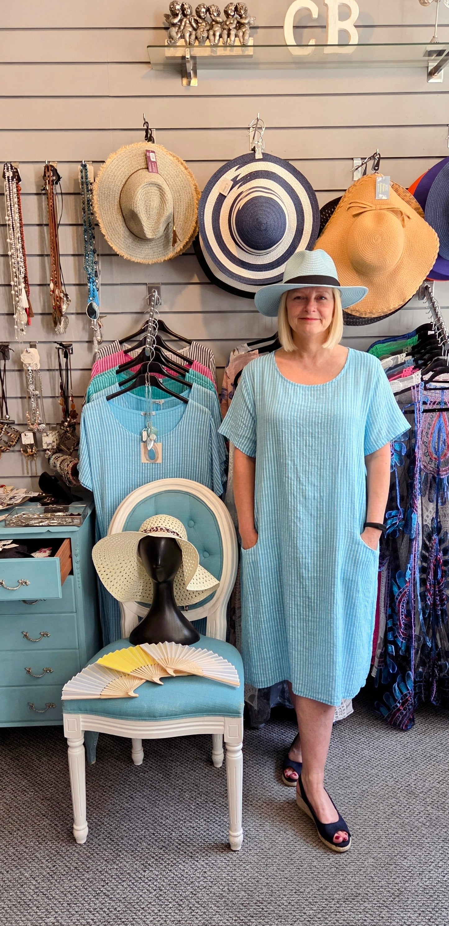 SALE- Stripe Pocket Dress