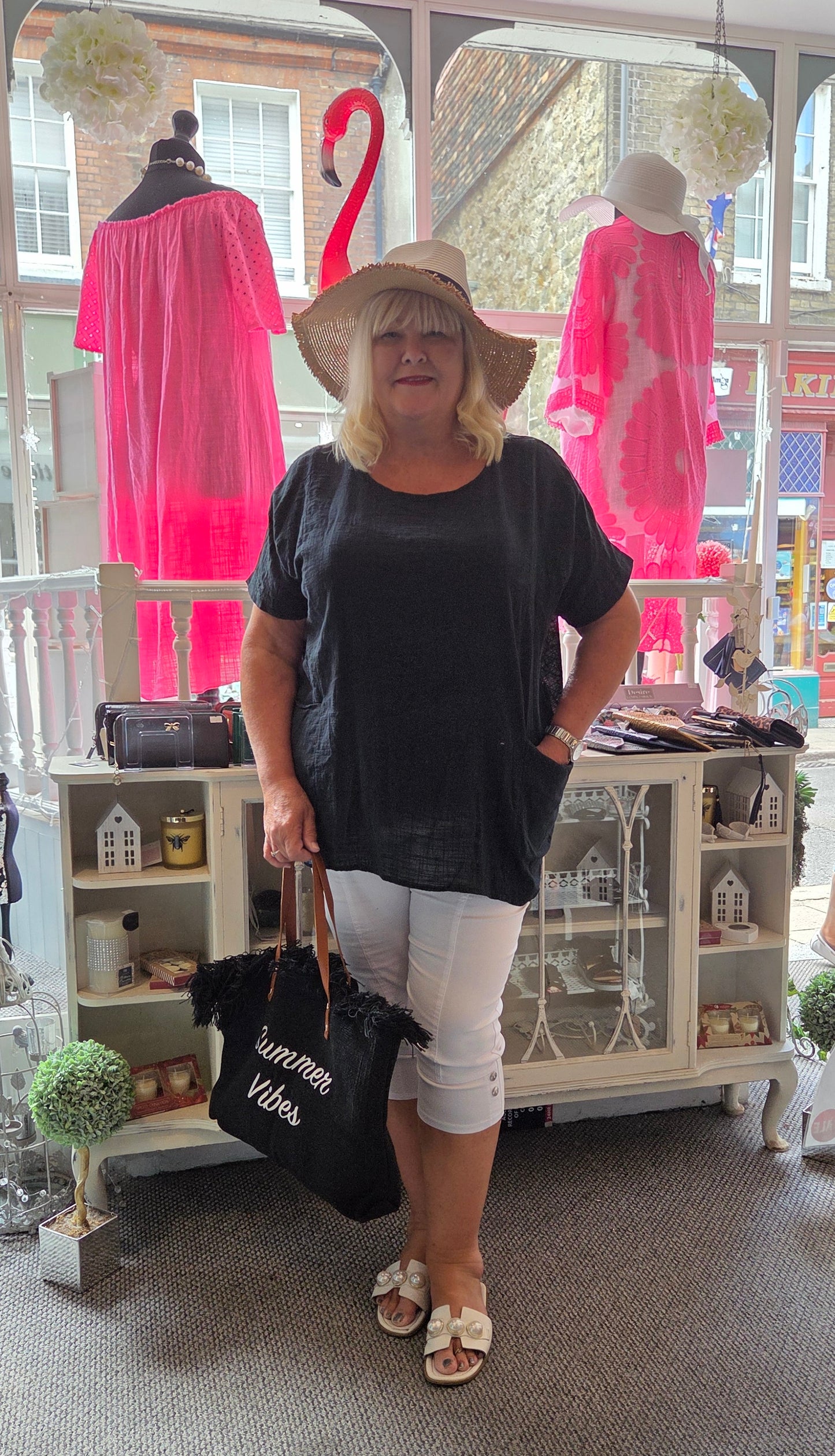 SALE - Cotton Pocket Tunic