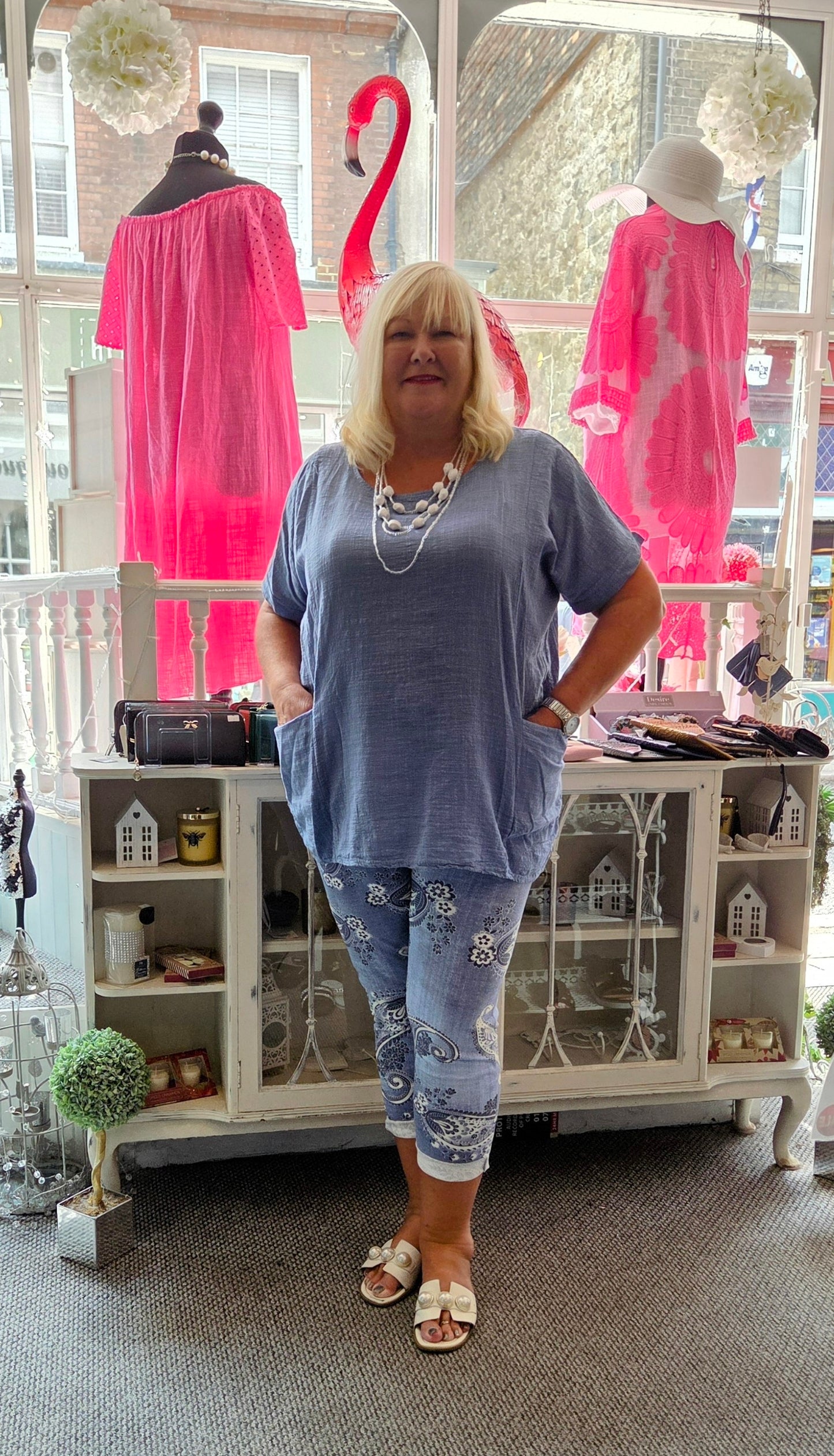 SALE - Cotton Pocket Tunic
