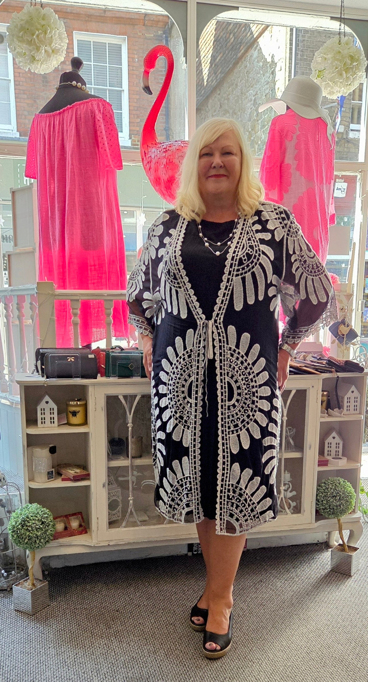 SALE - Pleated Midi Dress