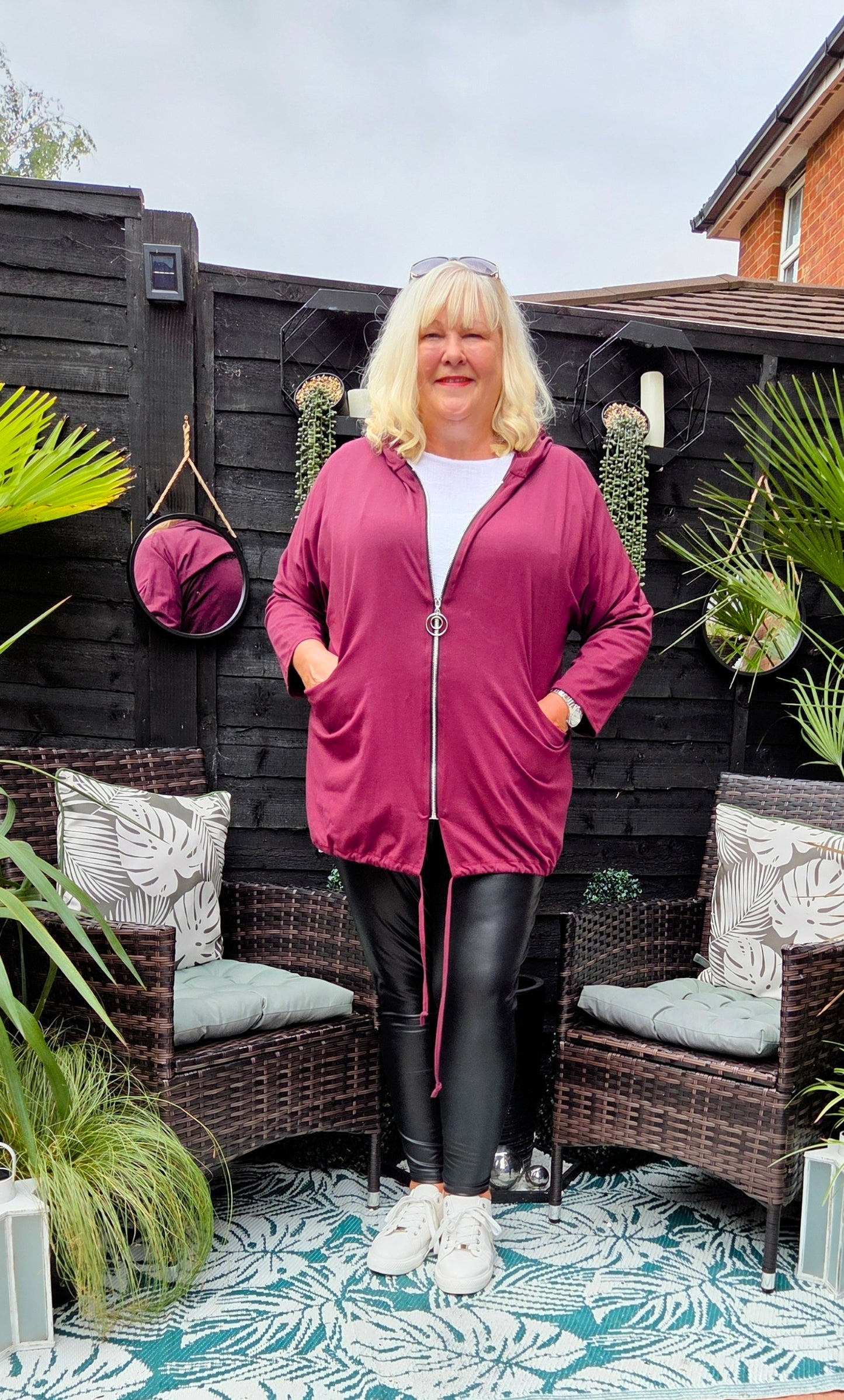Cotton Hooded Jacket