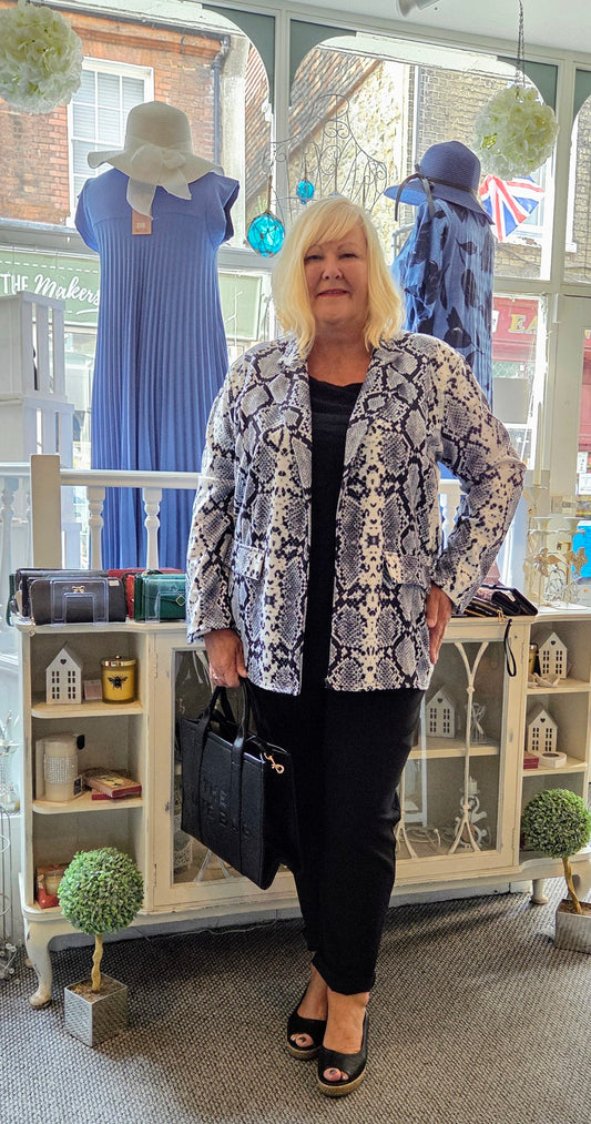 SALE - Snakeskin Jacket