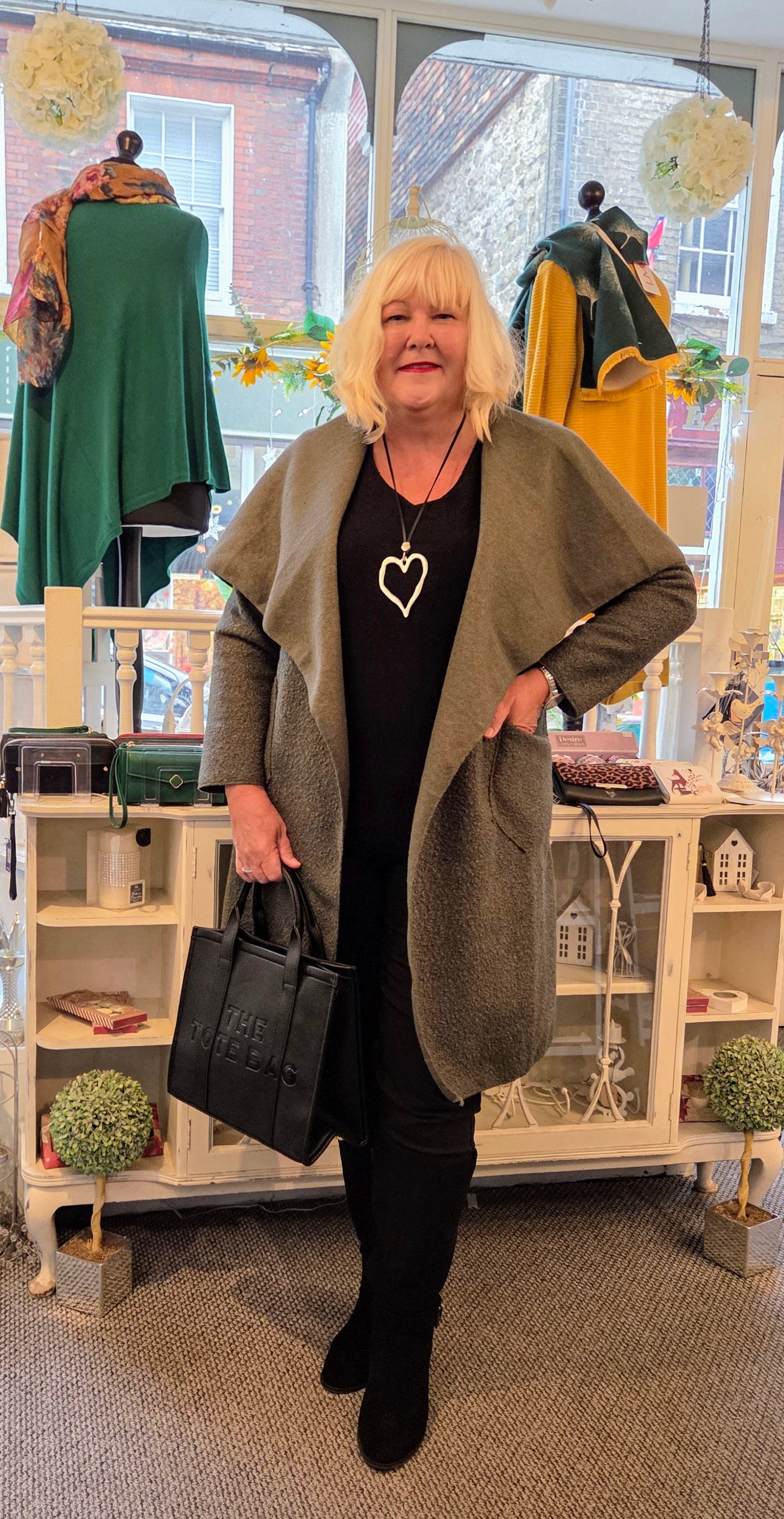 Lagenlook Boucle Coat