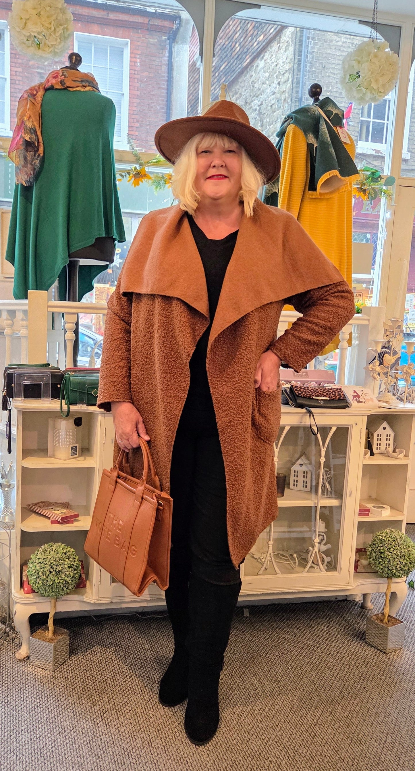Lagenlook Boucle Coat