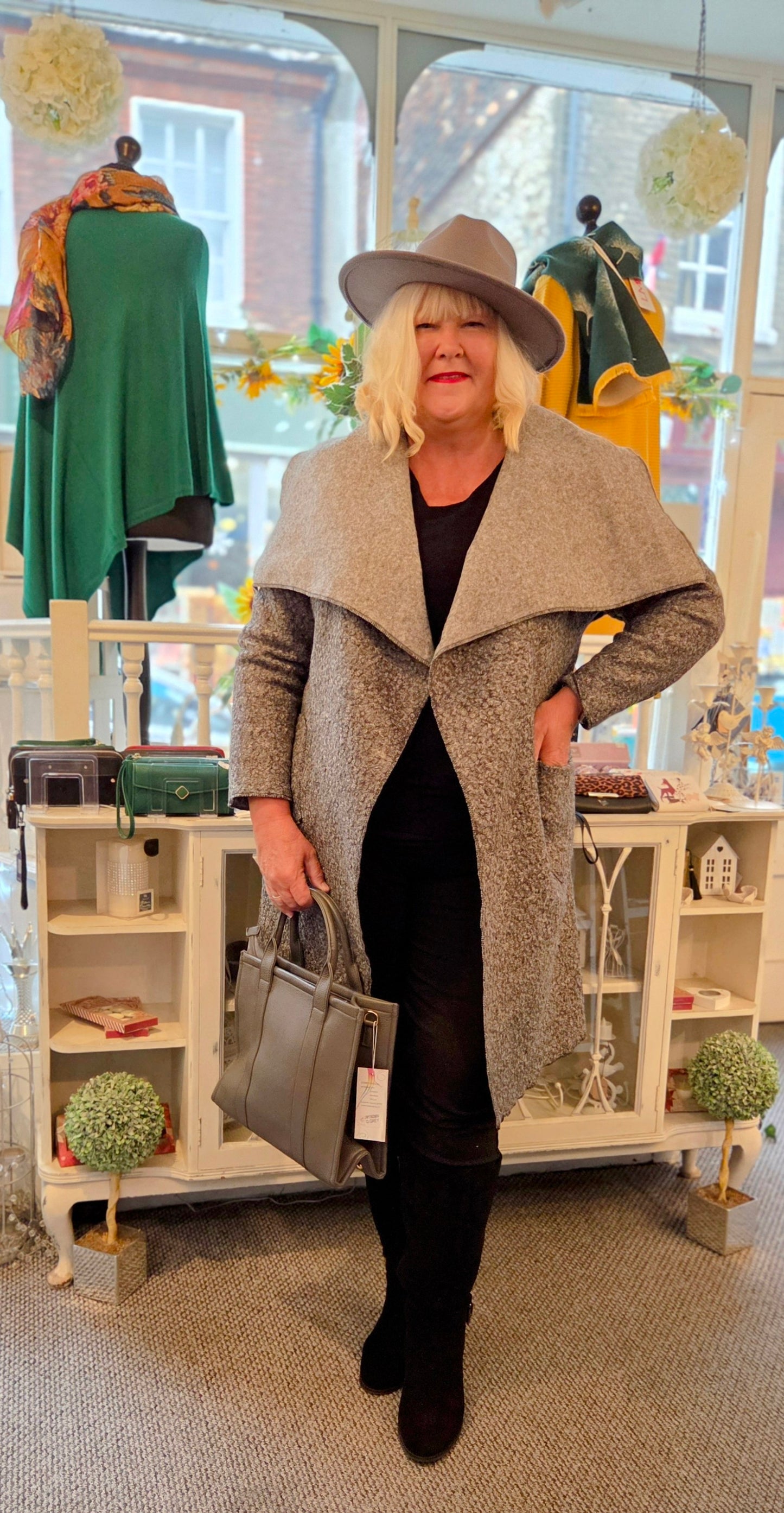 Lagenlook Boucle Coat