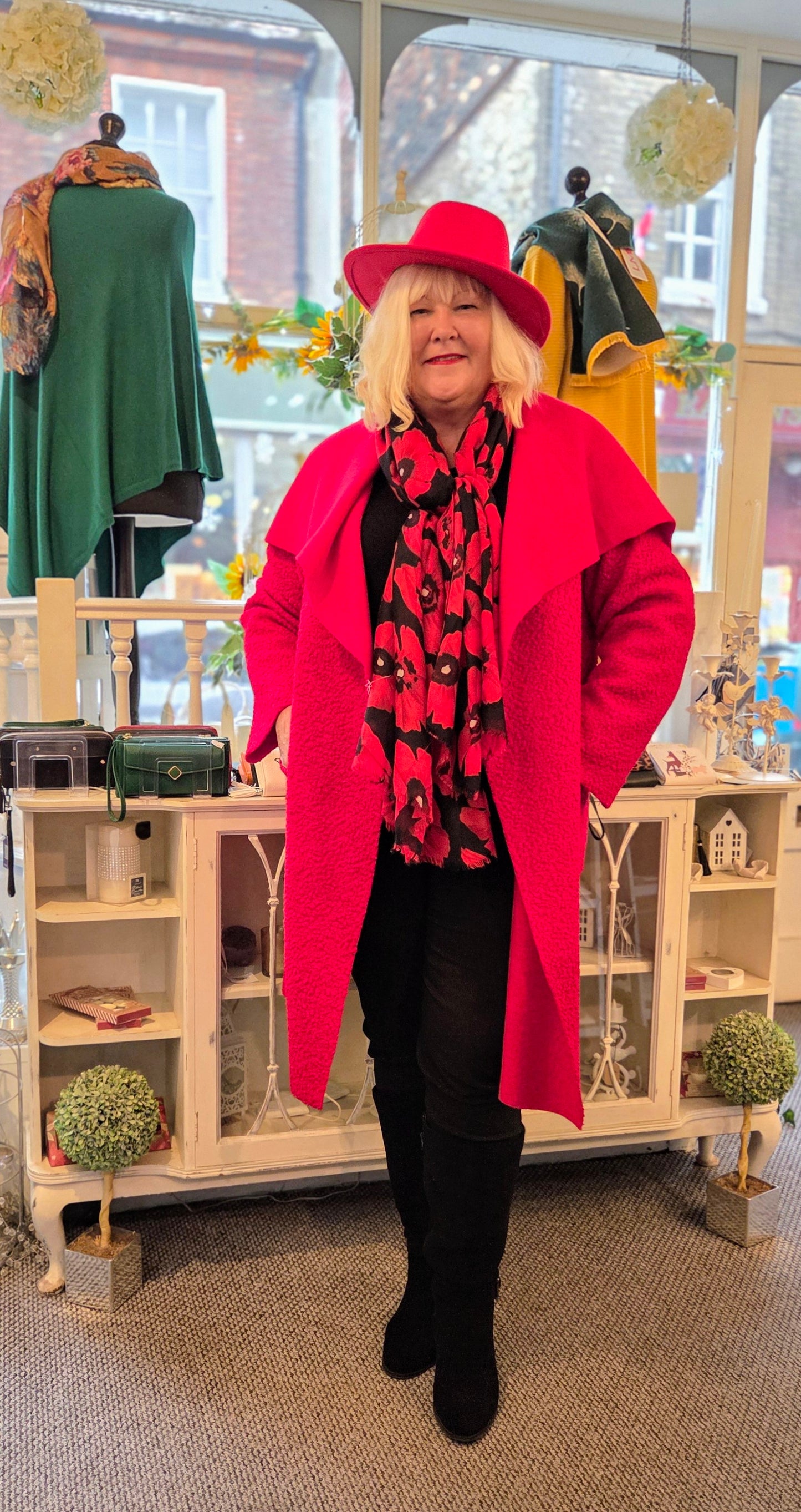 Lagenlook Boucle Coat