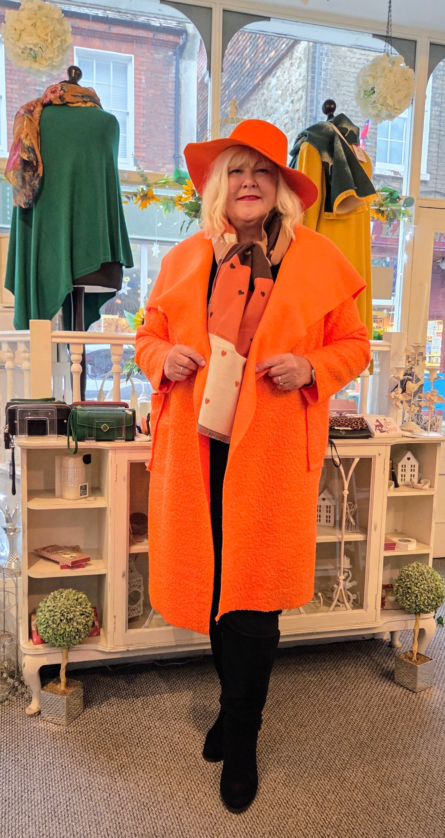 Lagenlook Boucle Coat